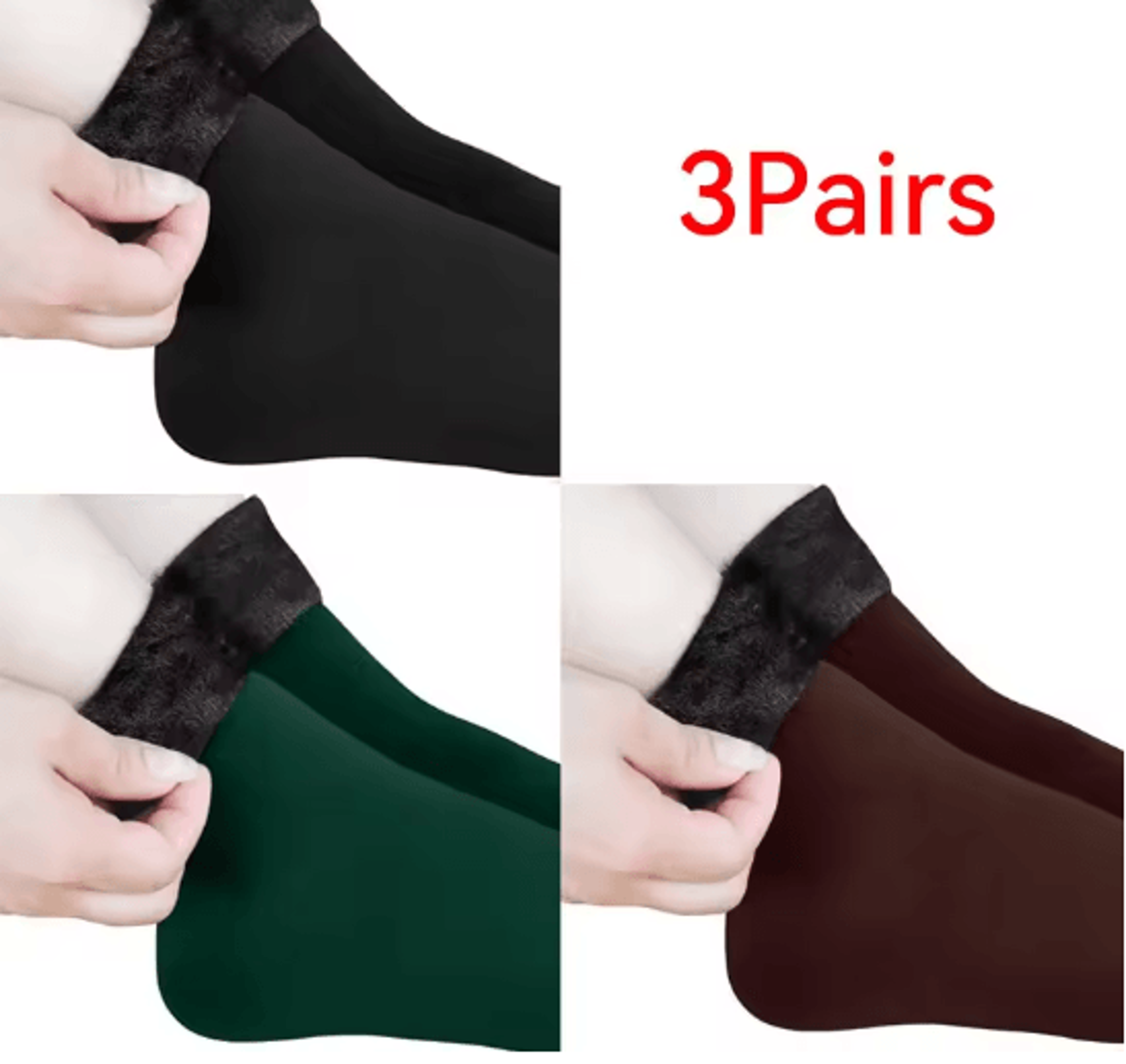 CozyNest Winter Fleece Socks Warm Soft Home Sleep Socks 2