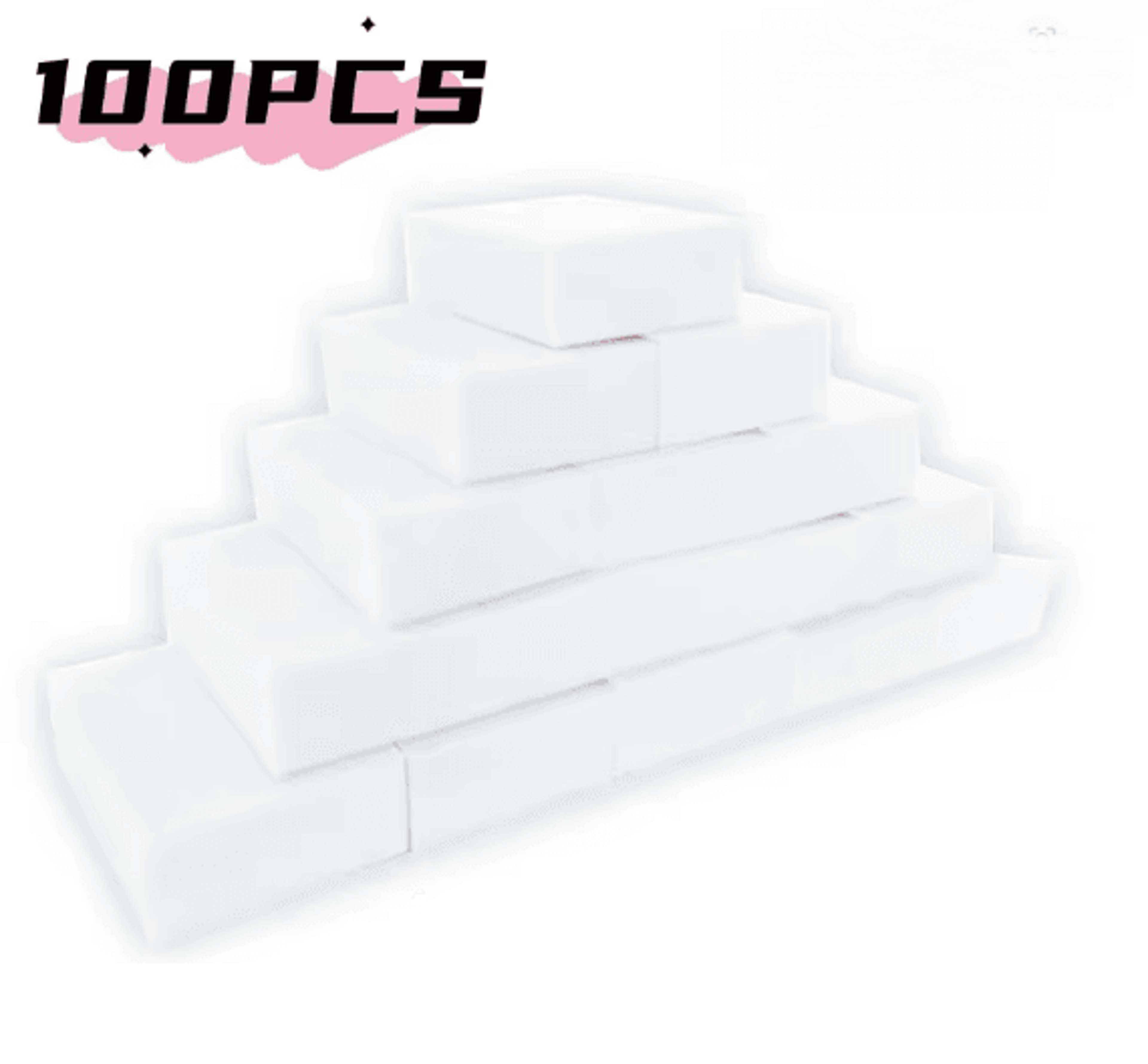 Magic Melamine Sponge Eraser For Kitchen And Bathroom Cleaning 7
