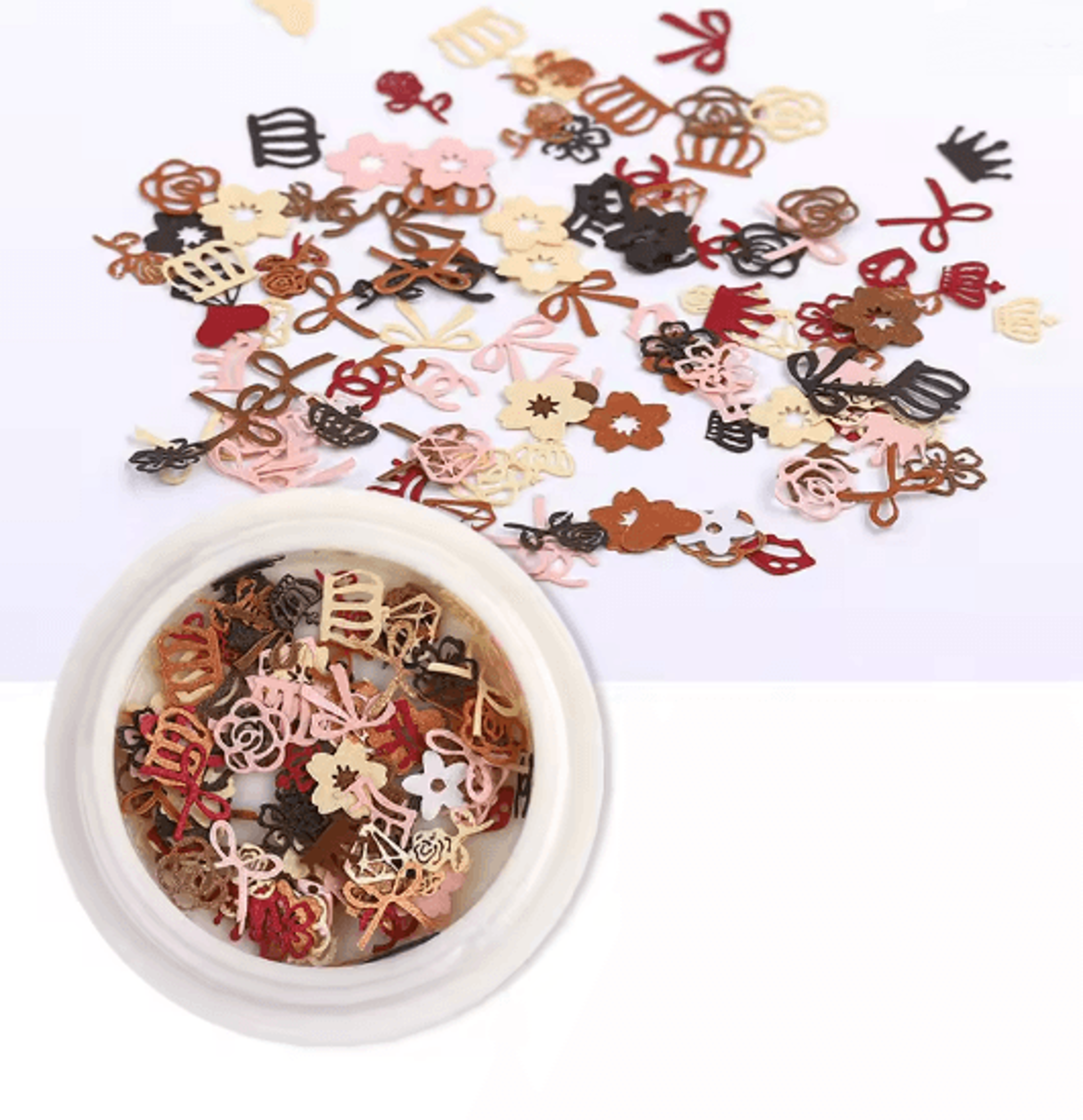 Ultra Thin Flower Nail Art Stickers For DIY Manicure Designs 16