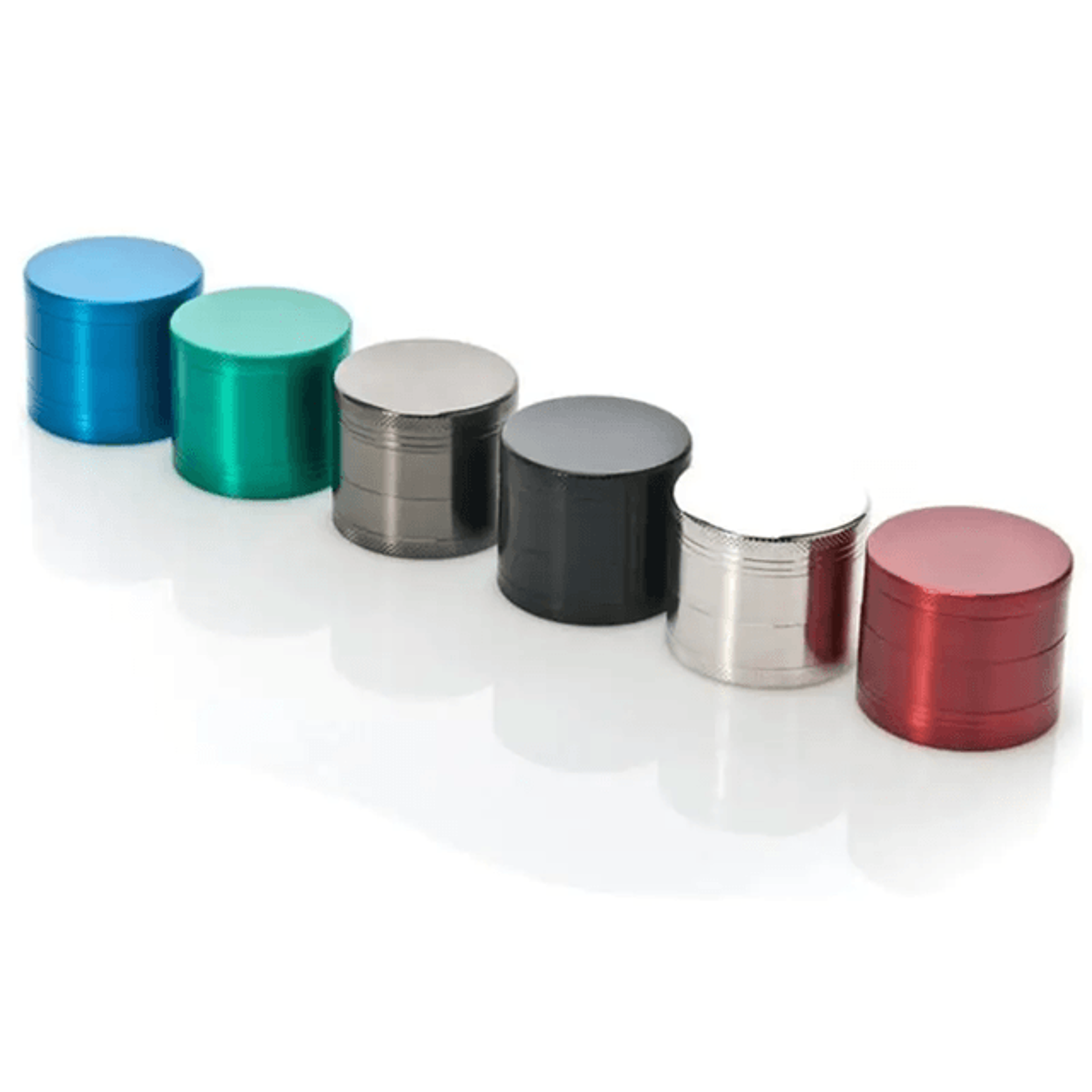 40mm metal herb grinder four layer compact spice crusher
