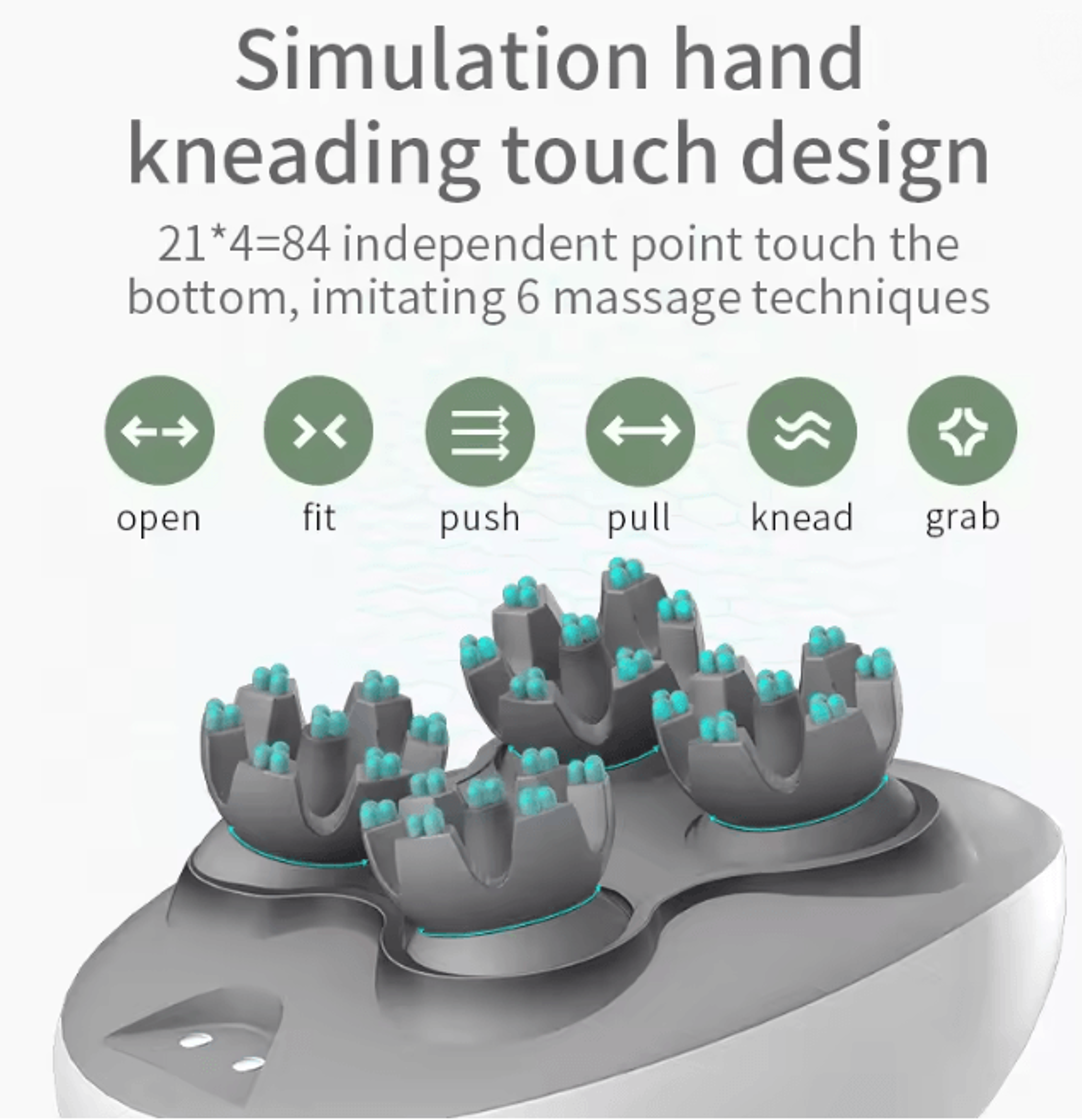Electric Scalp Head Massager With Vibration Waterproof Wireless Design 1