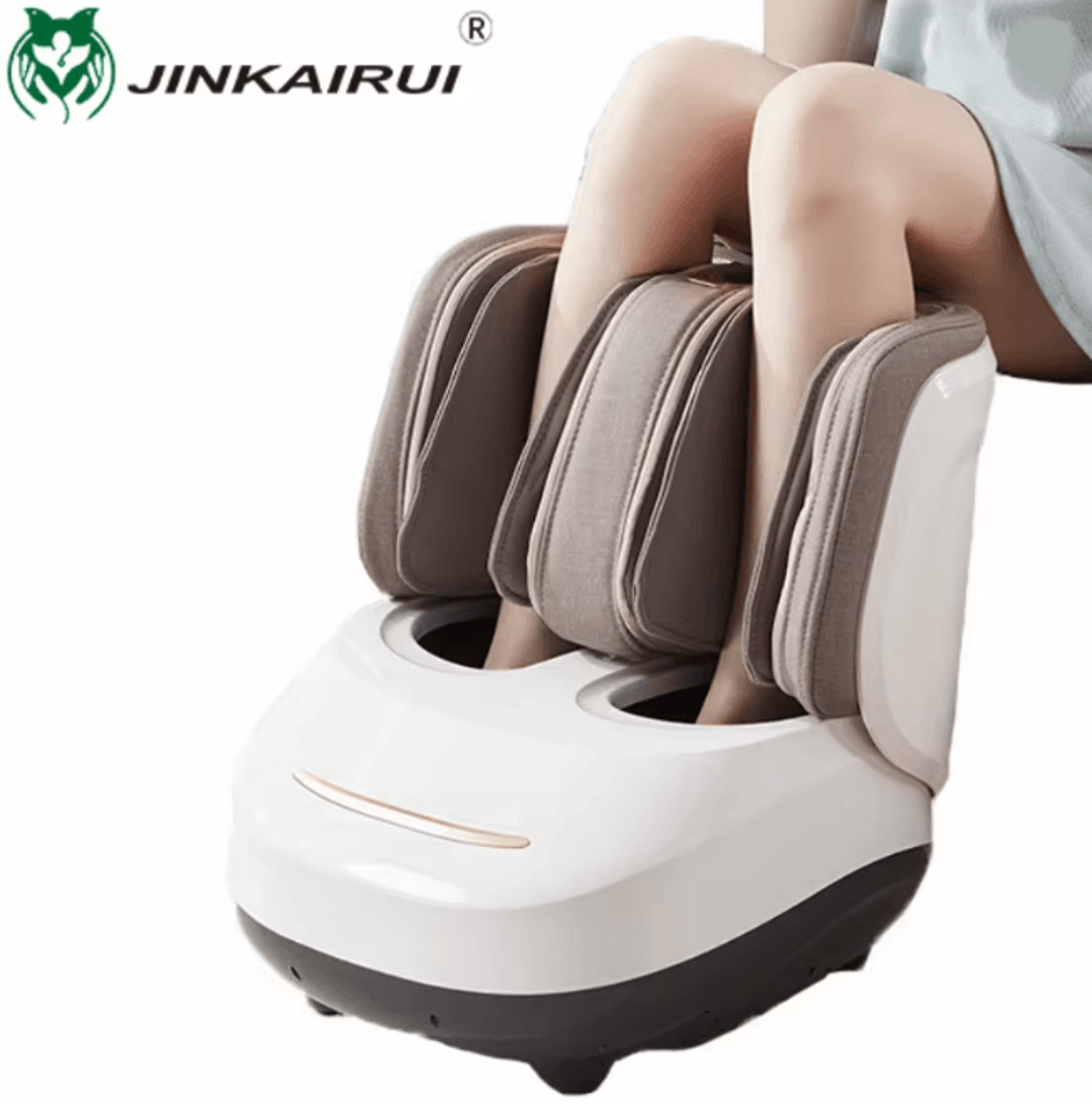 Electric Calf And Foot Shiatsu Massager With Air Compression Deep Kneading Relief 0