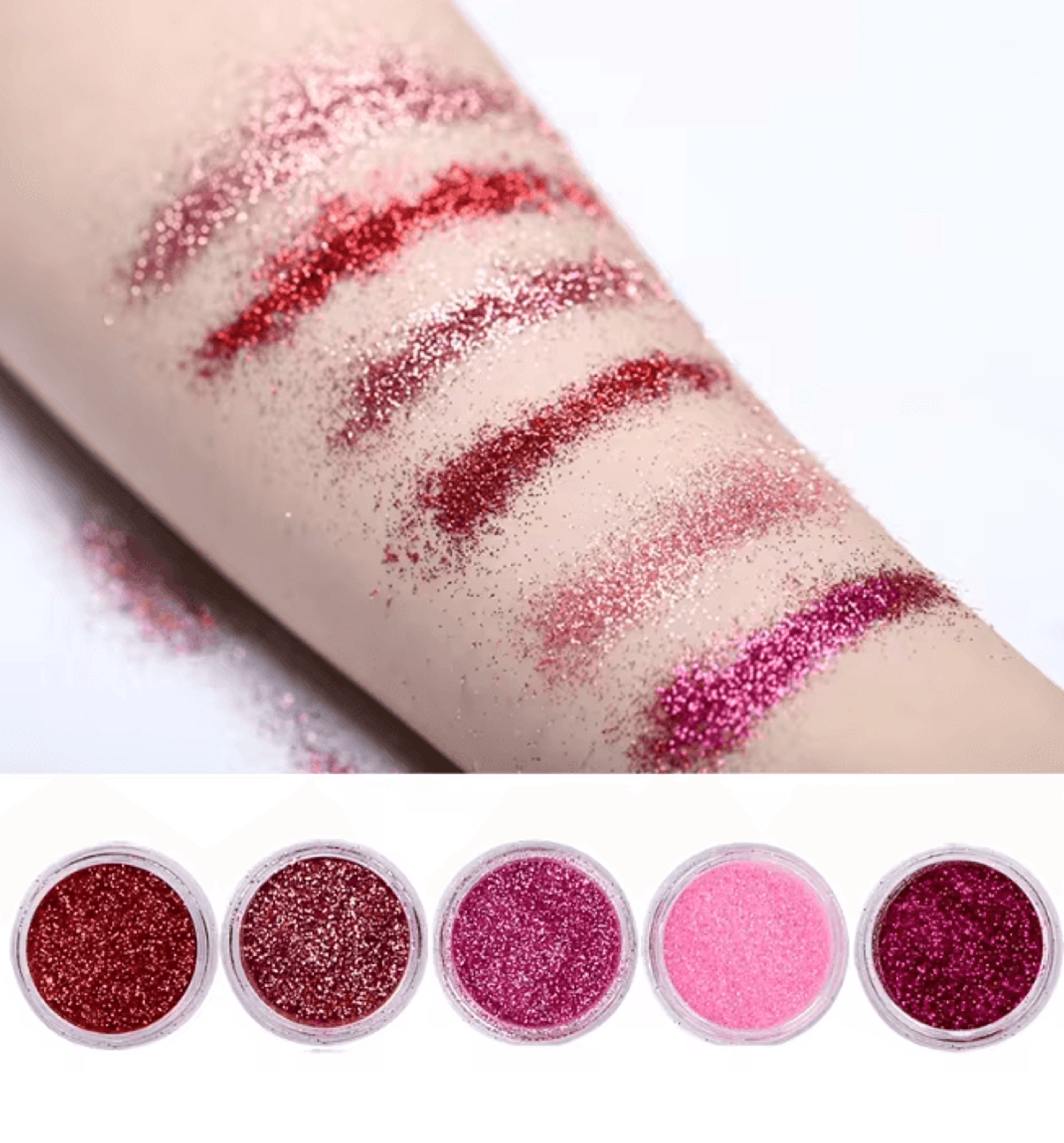 40 Color Nail Glitter Powder Set For Nail Art Body And Craft Designs 2