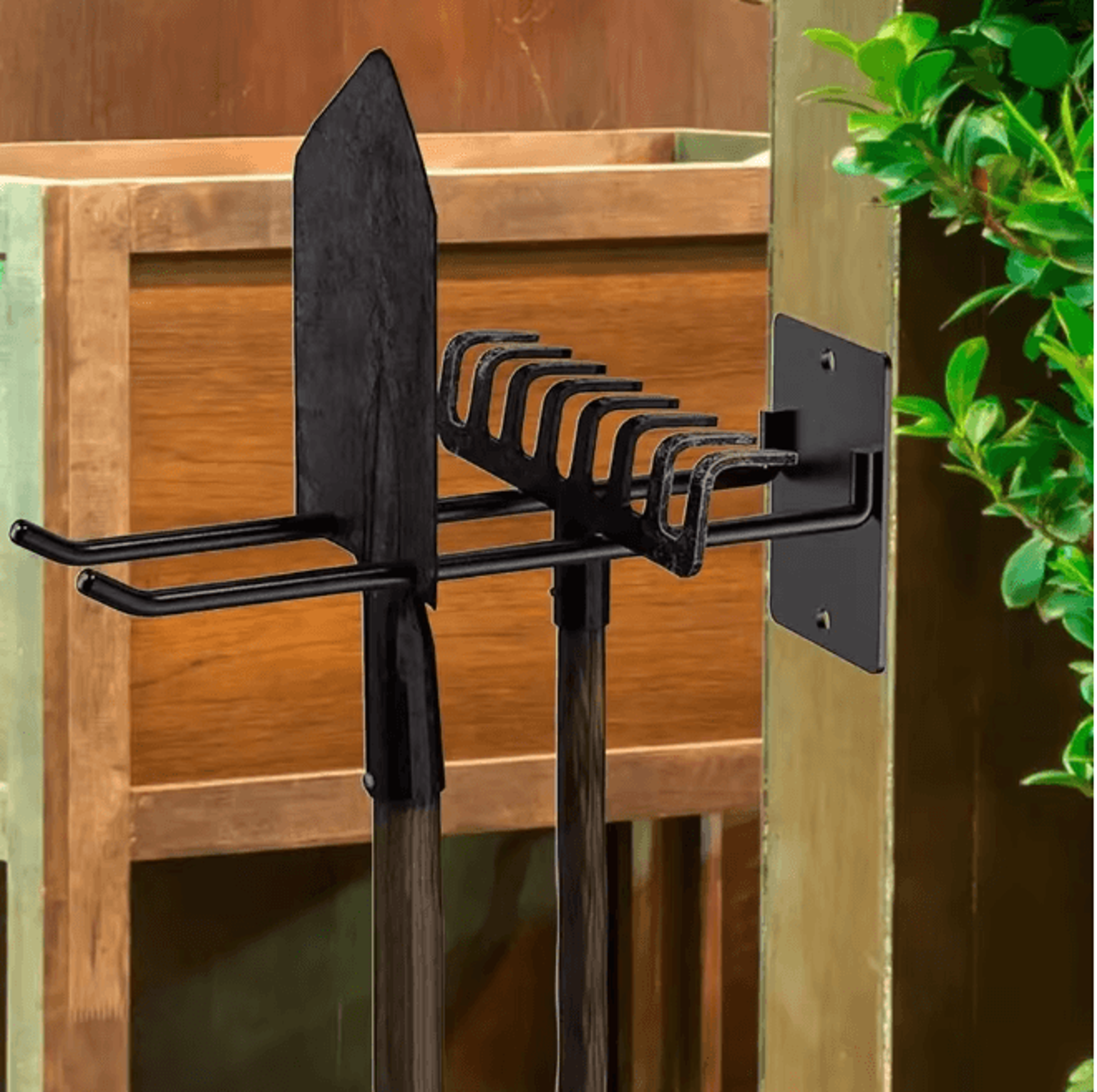Wall Mounted Tool Storage Hooks Multi Purpose Garage Organizer System 4