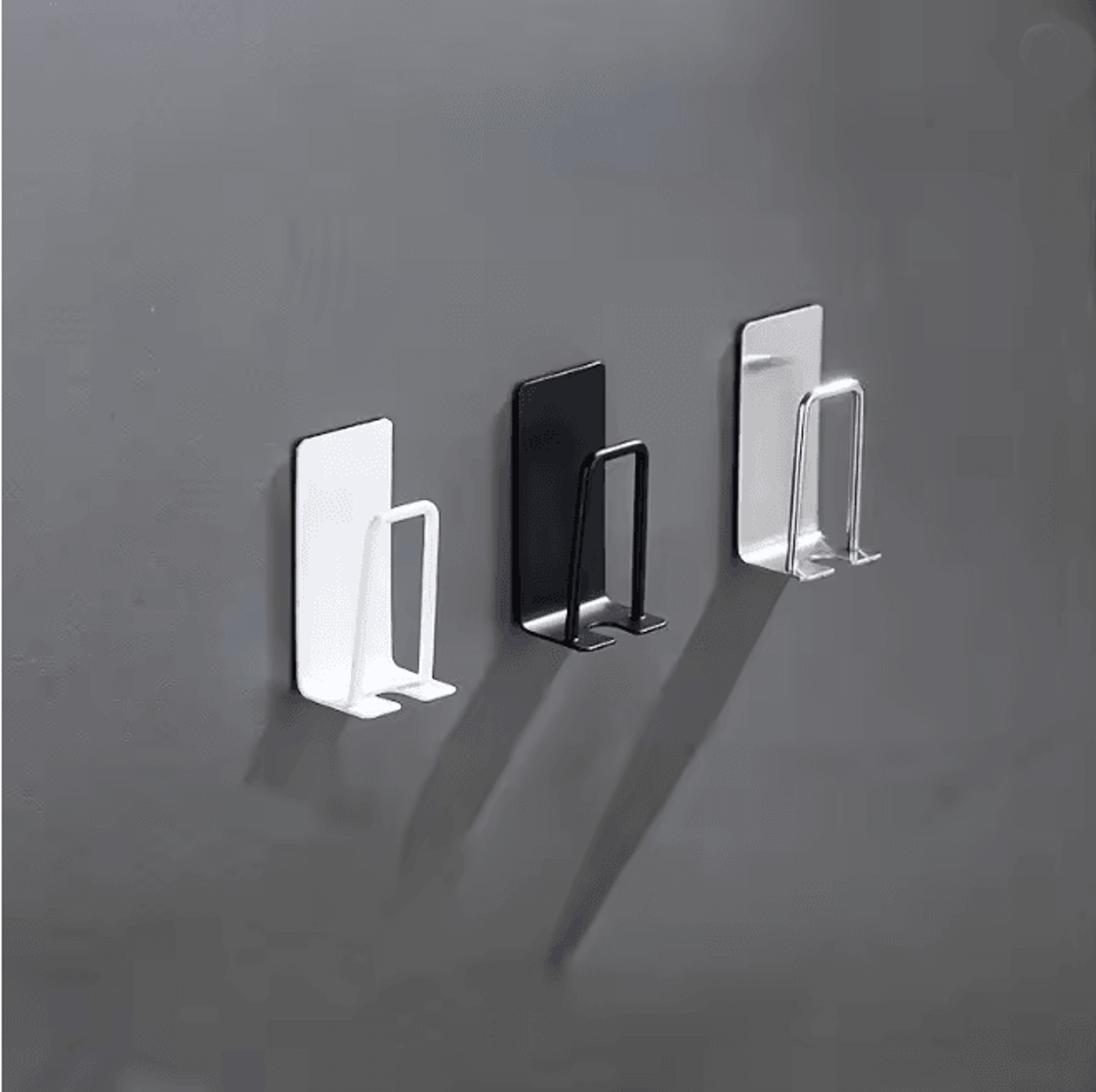 Stainless Steel Wall Mounted Toothbrush Holder Bathroom Organizer 1