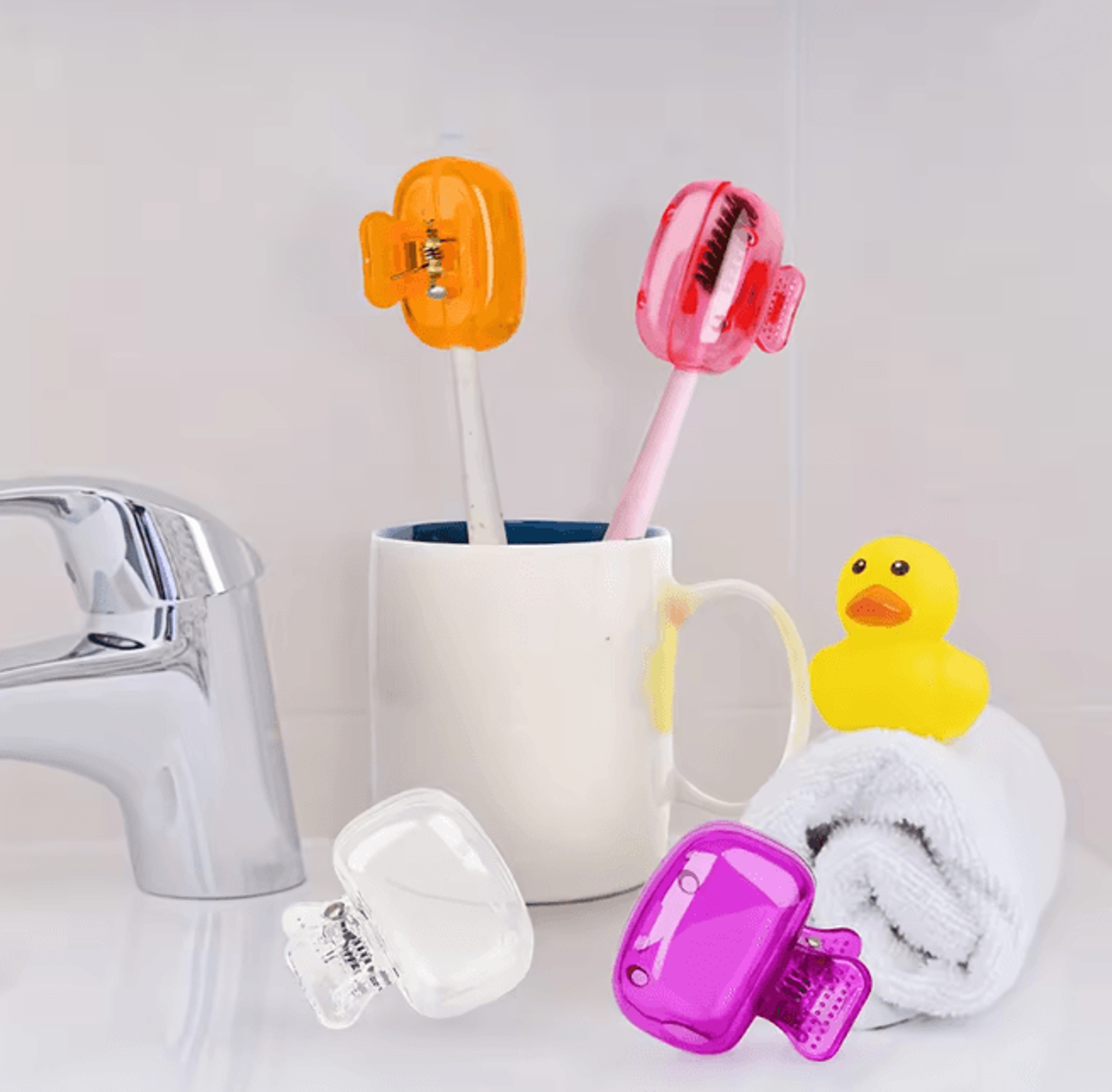 Travel Toothbrush Head Cover Portable Toothbrush Protector Cap Case 0