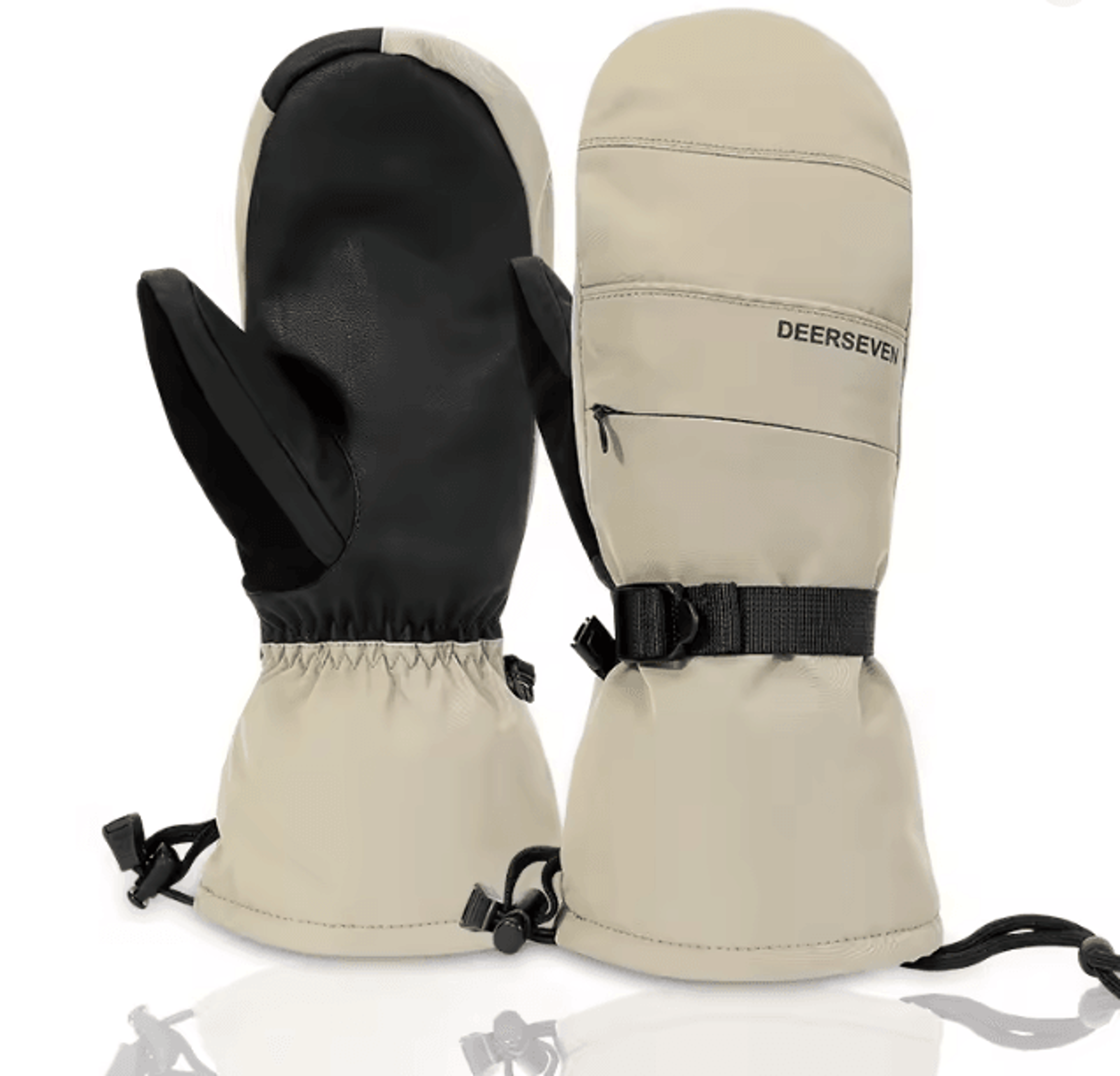 Winter Ski Gloves Warm Waterproof Touchscreen Snow Gloves For Women 6