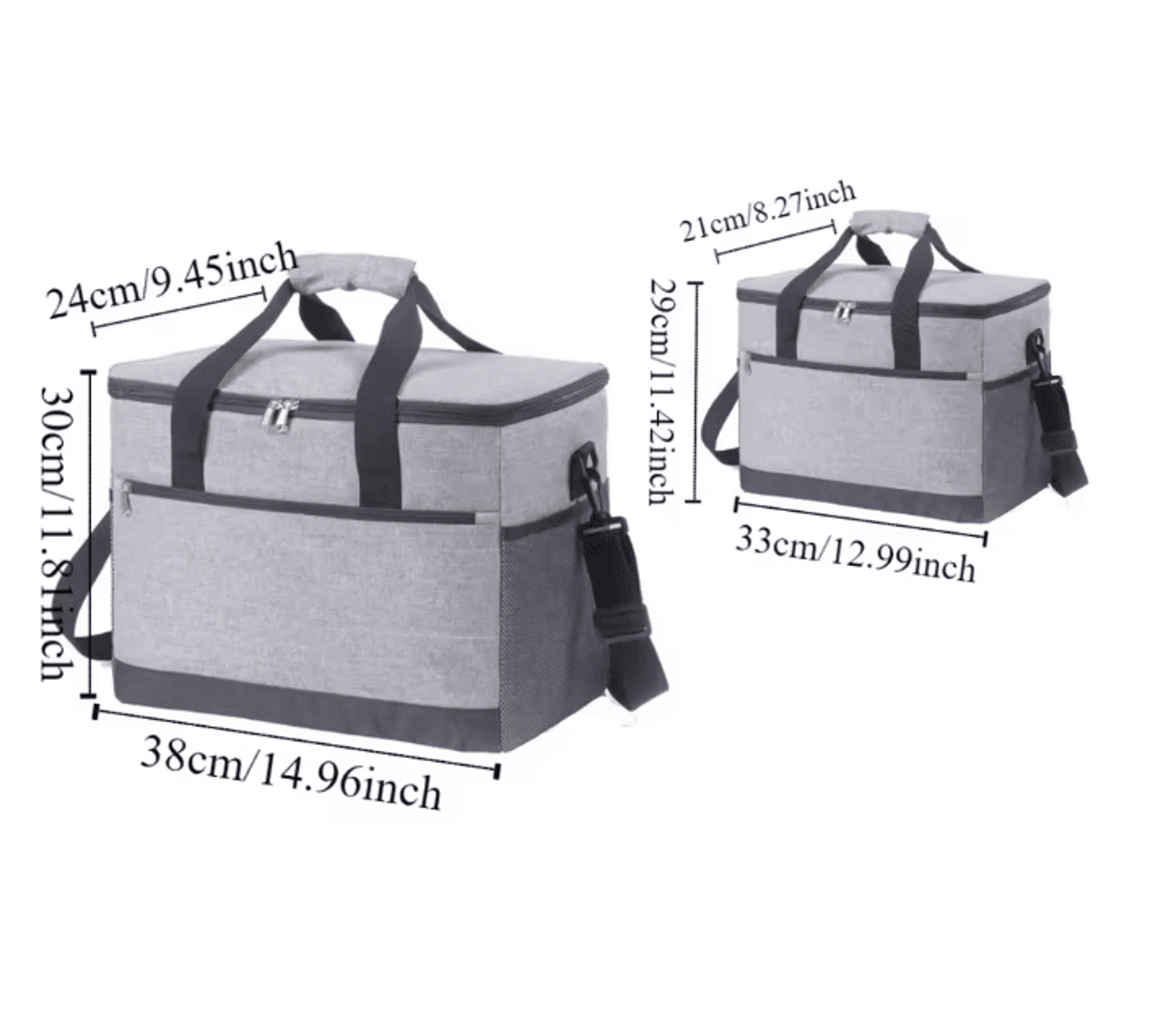 Large Capacity Leakproof Picnic Cooler Bag Insulated Lunch Tote 1
