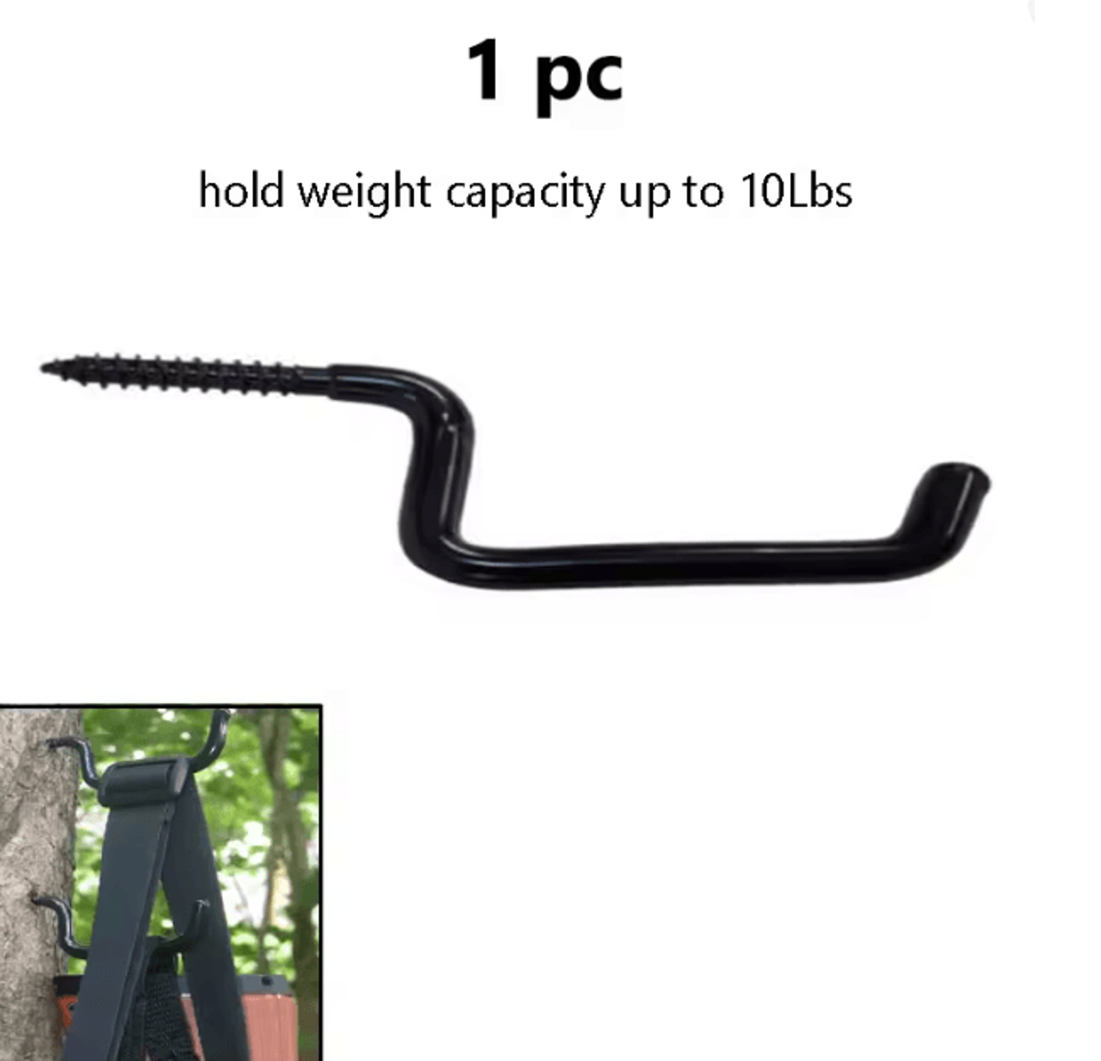 Heavy Duty Screw In Tree Steps For Hunting Tree Stand Climbing 4