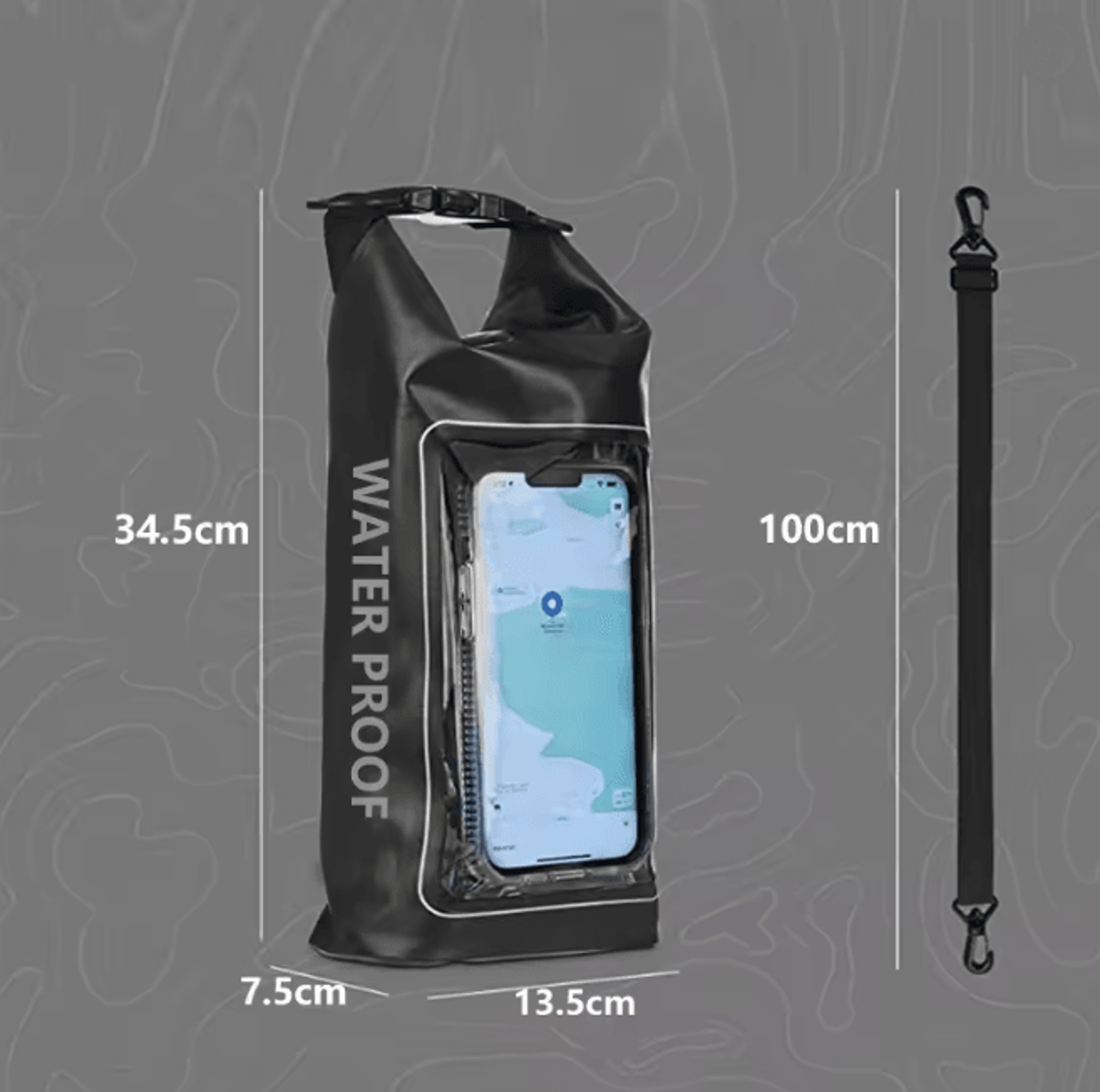 Waterproof Dry Bag 2L And 5L For Kayaking Surfing And Outdoor Adventures 3
