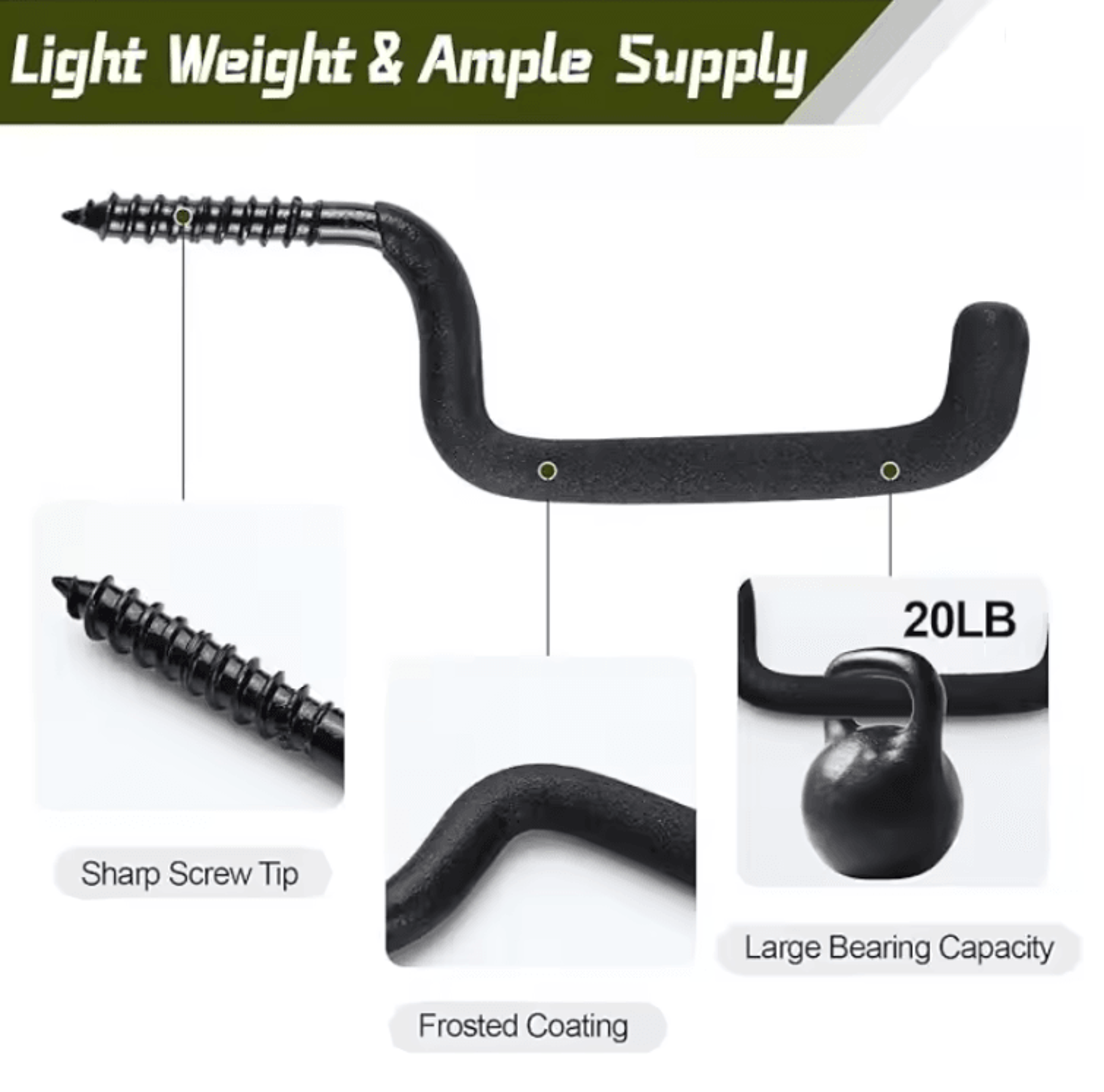 Tree Stand Bow Hanger Folding Bow Holder Hook For Hunting And Archery 1