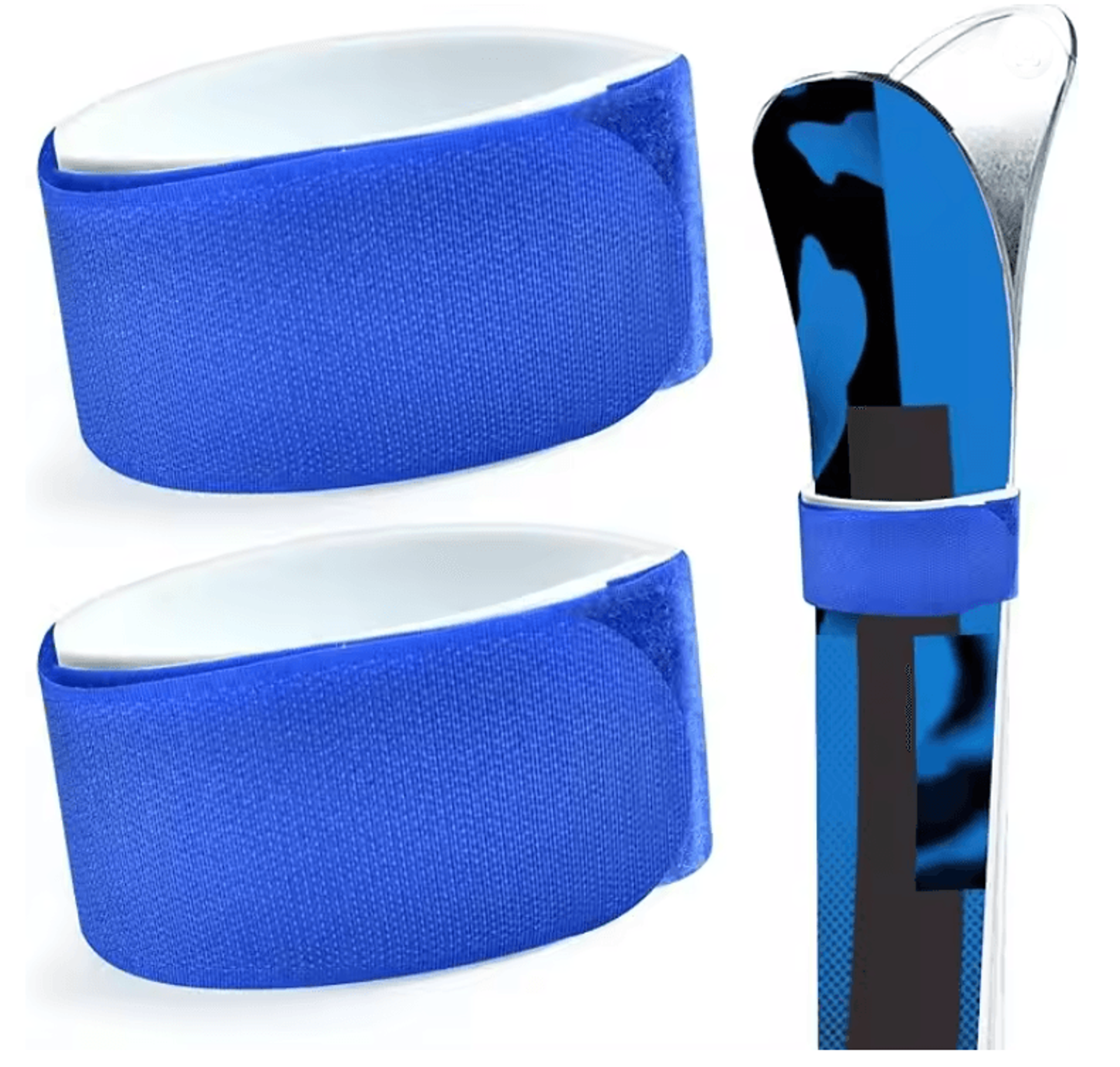 Adjustable Ski Fastener Straps With Protective Pads For Carrying Skis 7