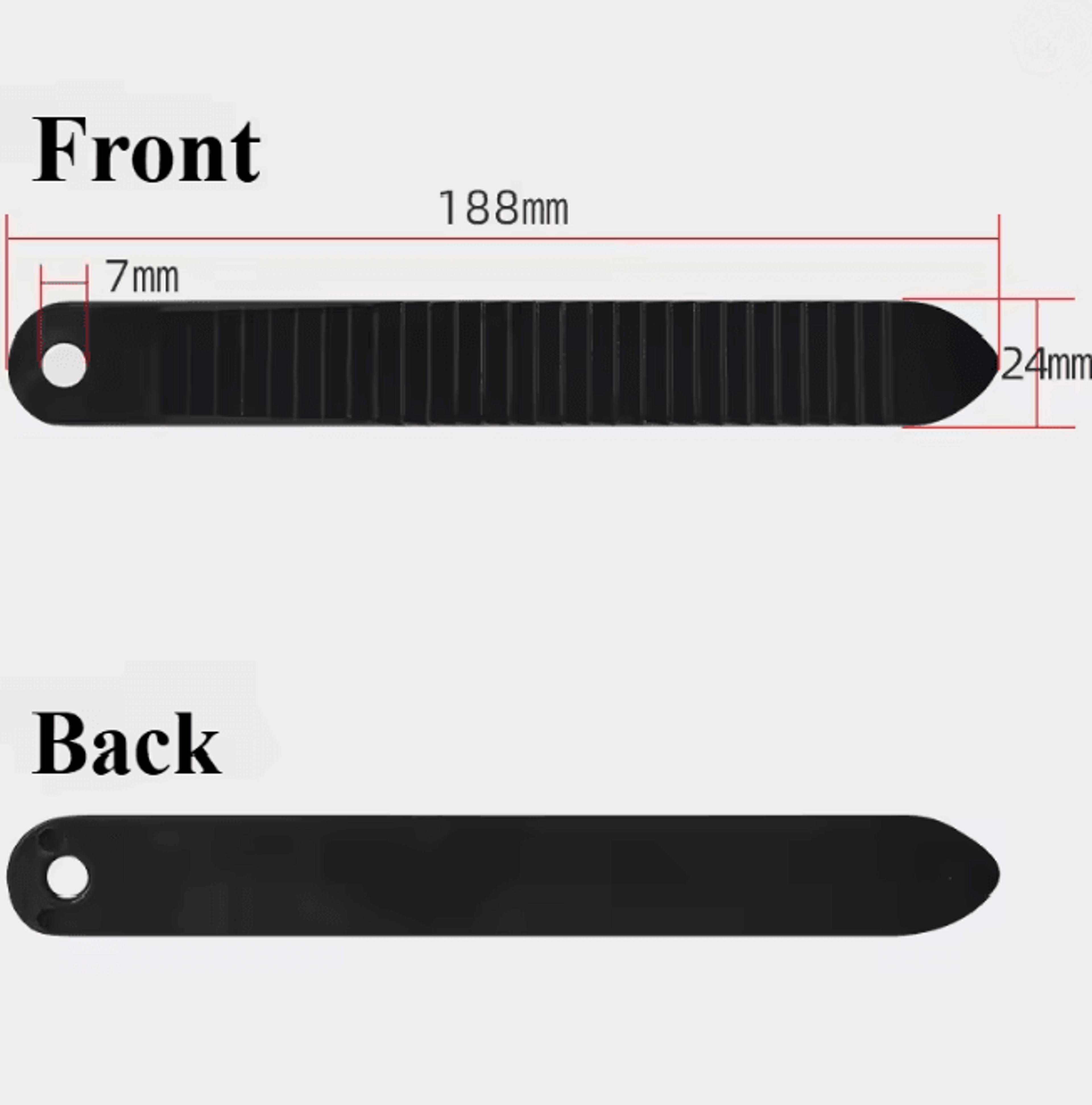 Snowboard Binding Ladder Strap Replacement Toe And Ankle Fixing Strap 6