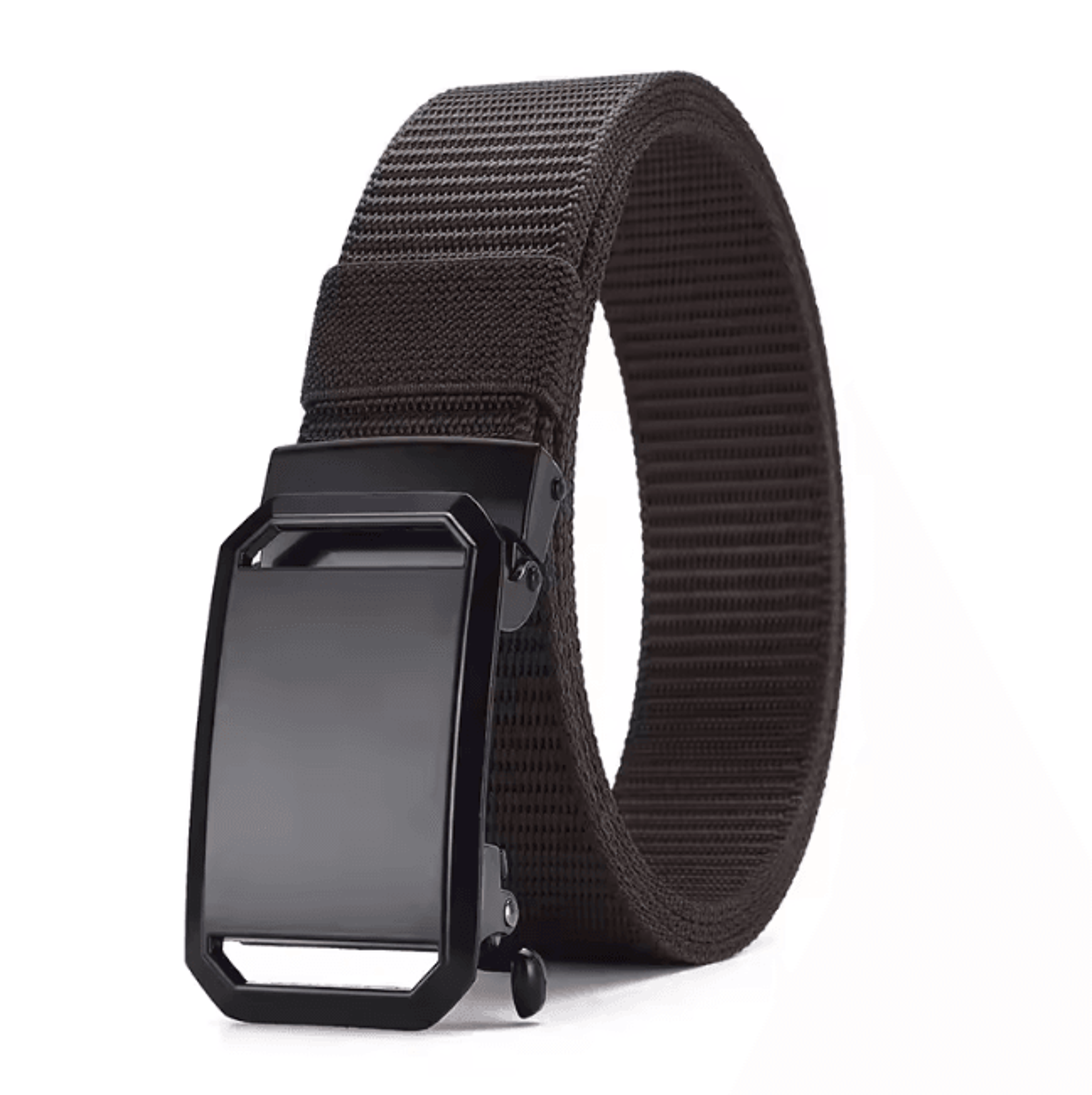 Automatic Buckle Tactical Canvas Belt For Men Outdoor And Workwearb 4