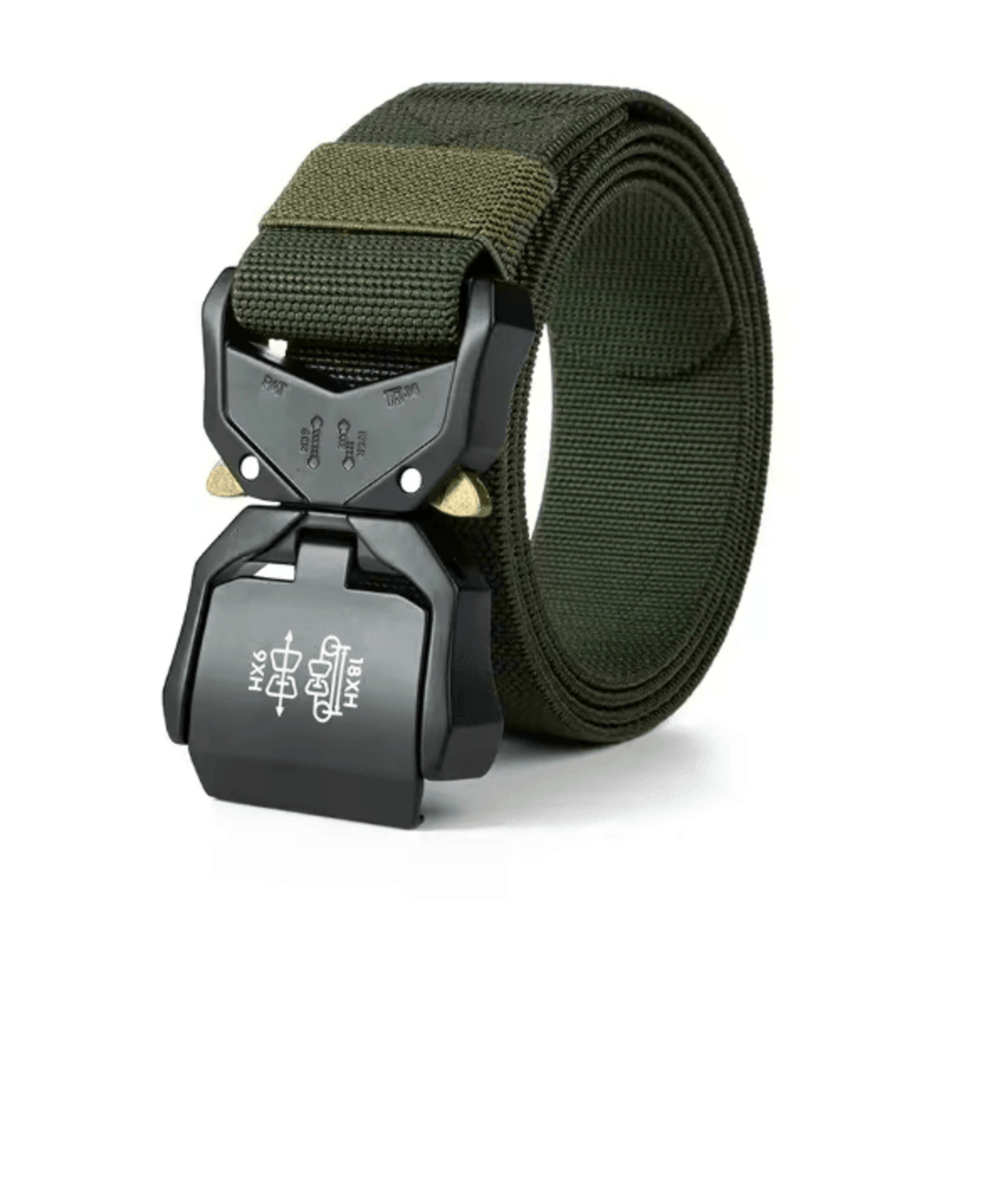Mens Outdoor Elastic Work Belt Quick Release Buckle 4