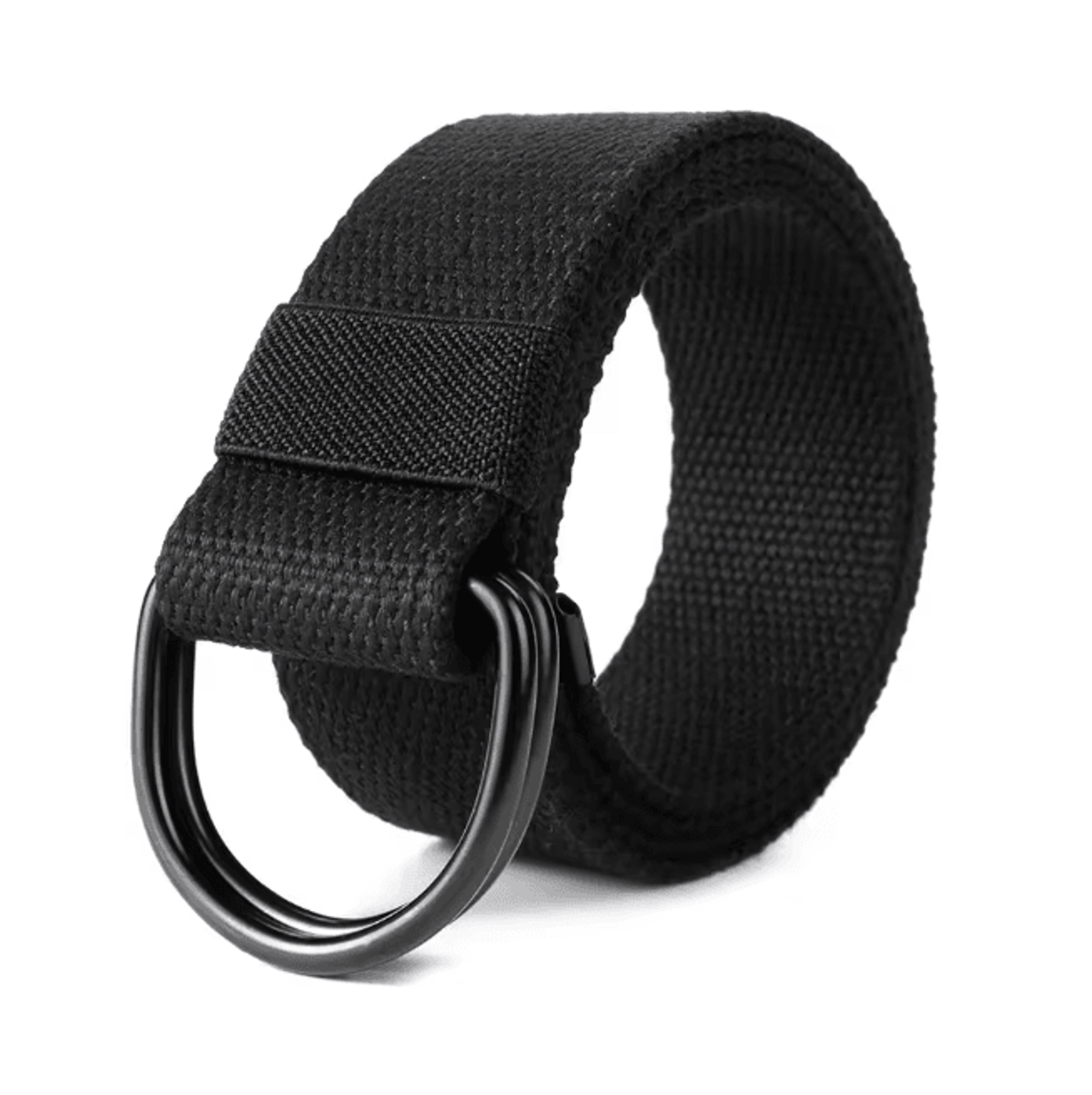 Tactical Canvas Double D Ring Belt For Men And Women Casual Waist Belt 5