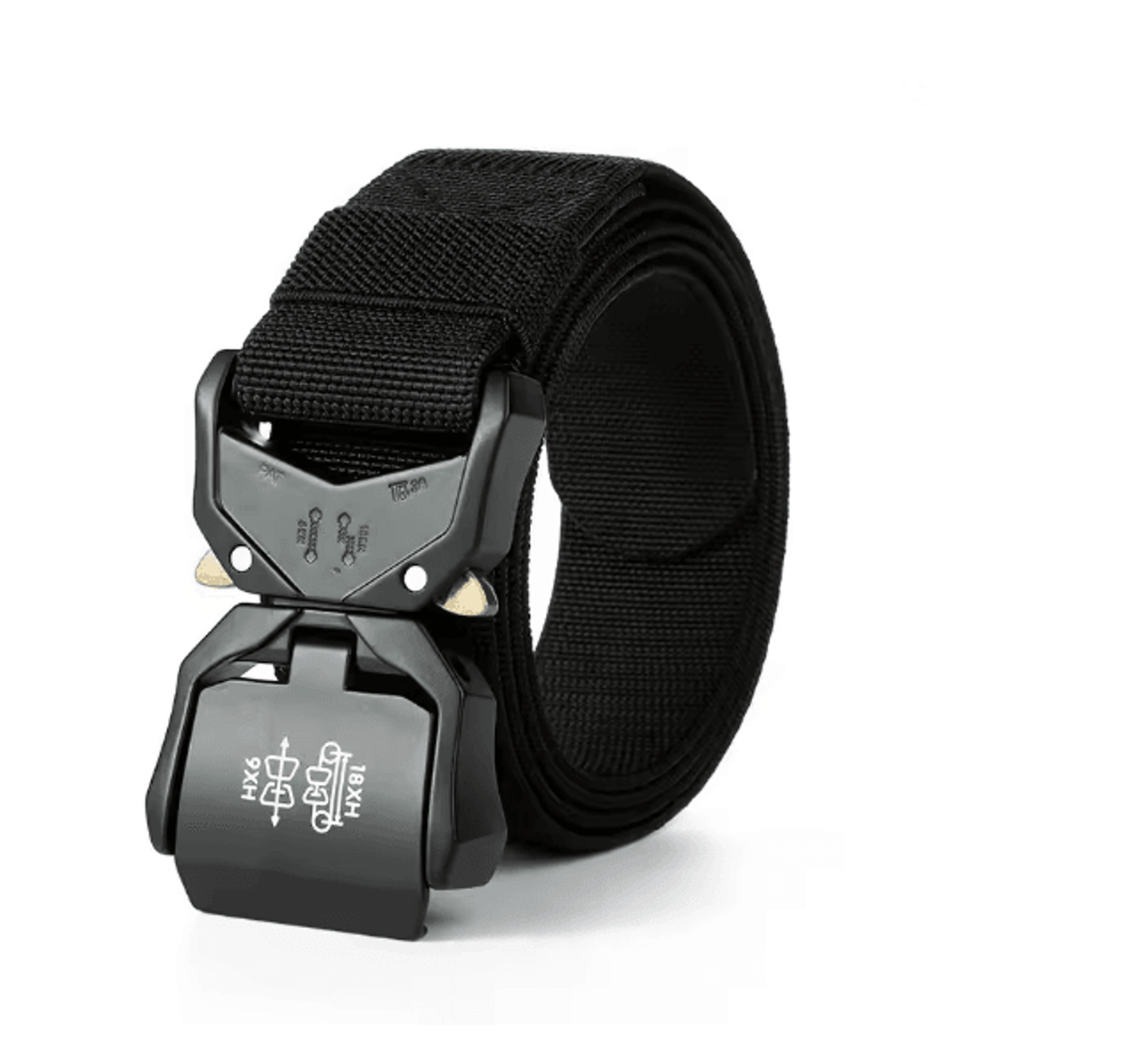 Mens Tactical Quick Release Elastic Belt Casual Training Work Belt 4