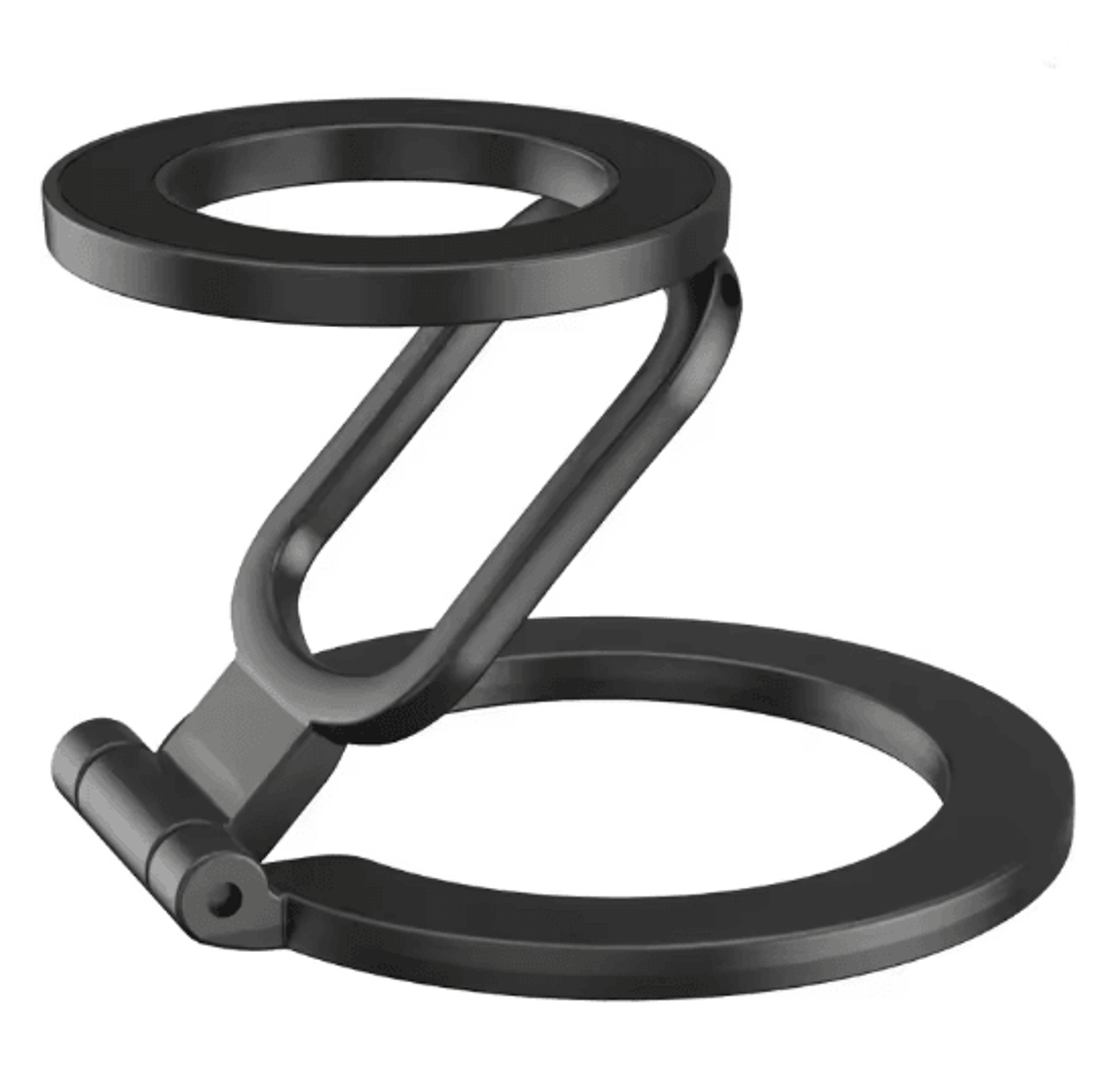 Double Sided MagSafe Phone Holder 360 Rotating Magnetic Stand With Finger Grip 4