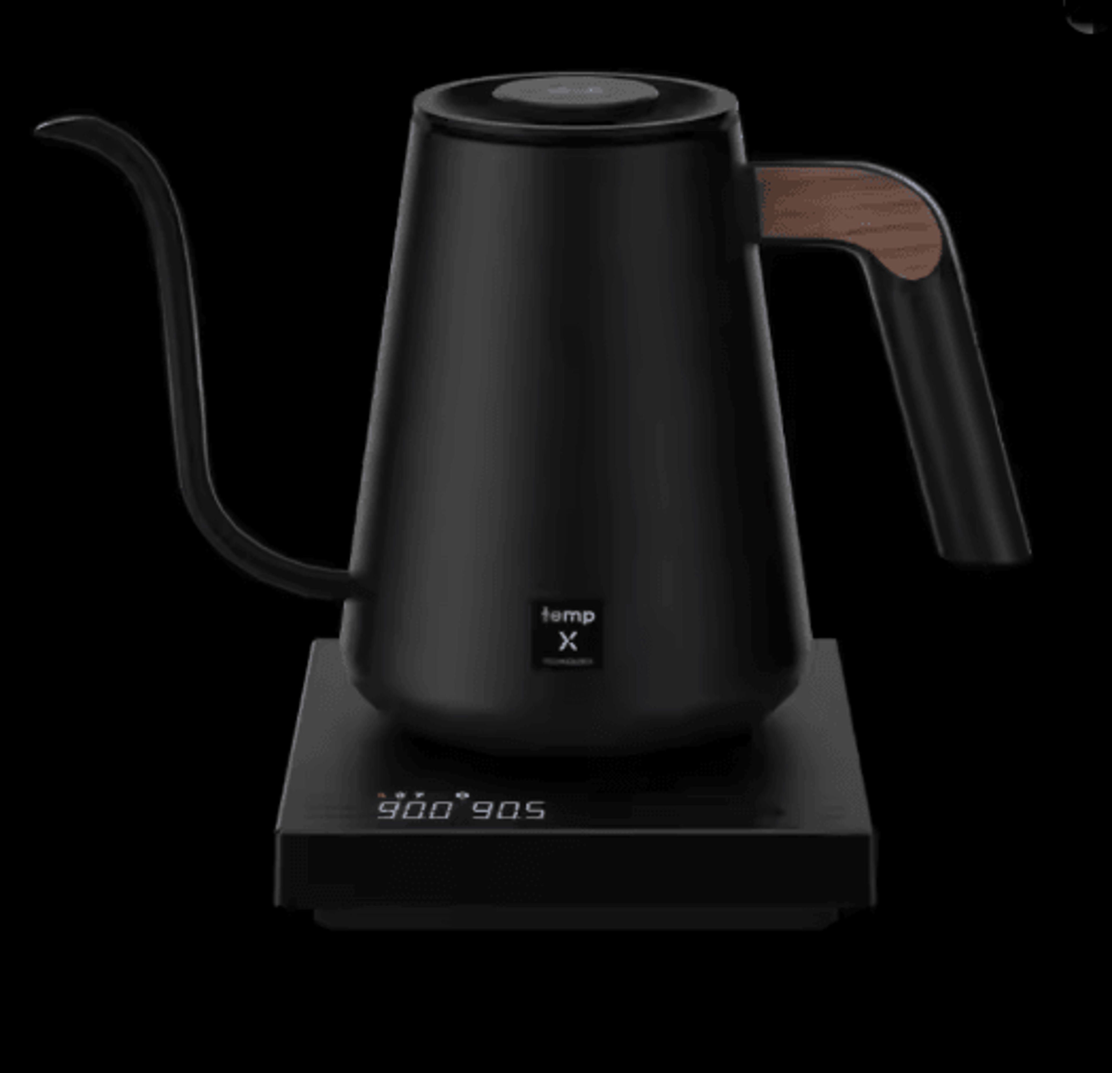 Electric Gooseneck Kettle 900ml Temperature Control Pour Over Coffee Pot 0