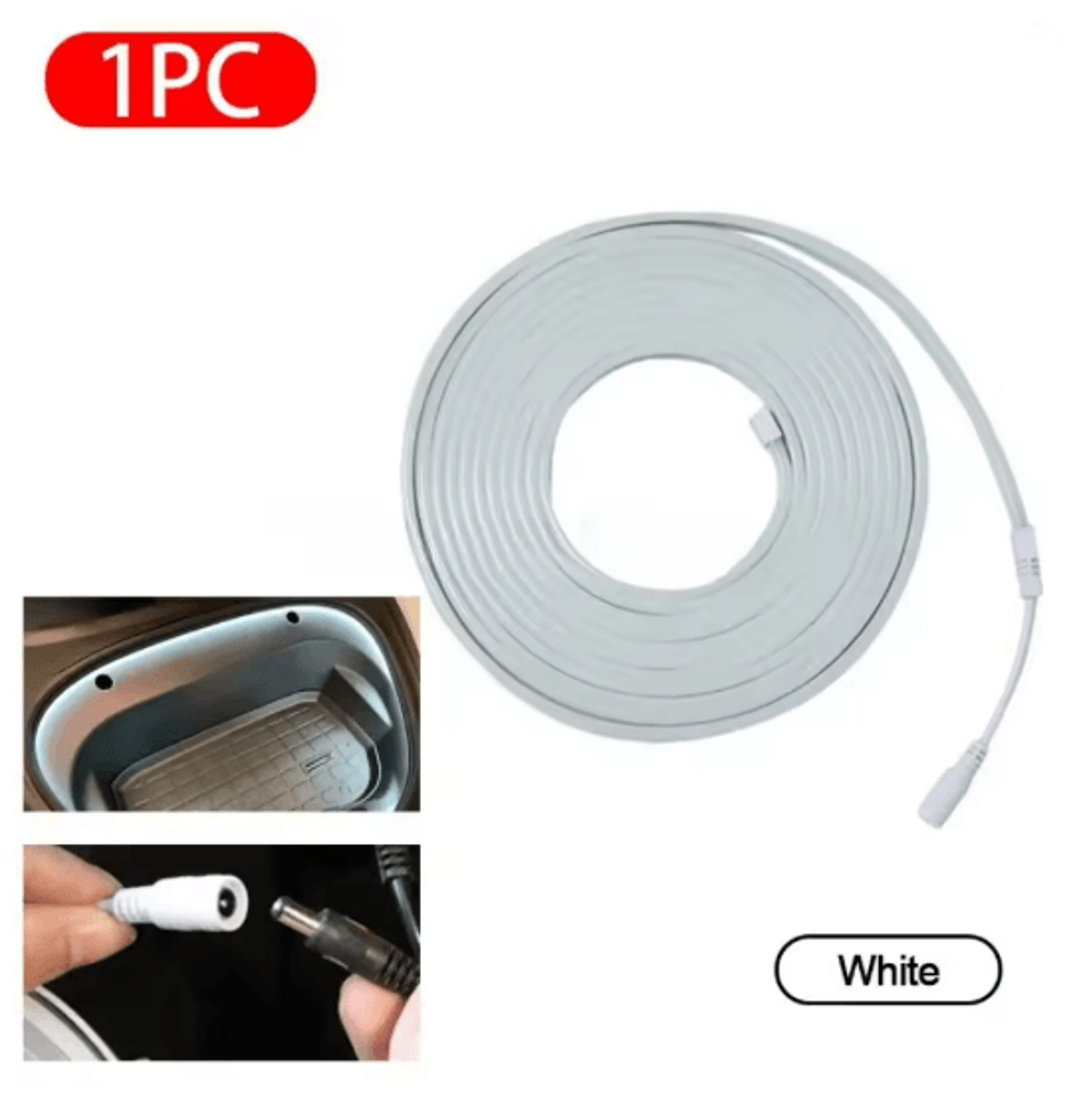 Flexible LED Ambient Light Strip For Tesla Model 3 Y S Interior Lighting 5