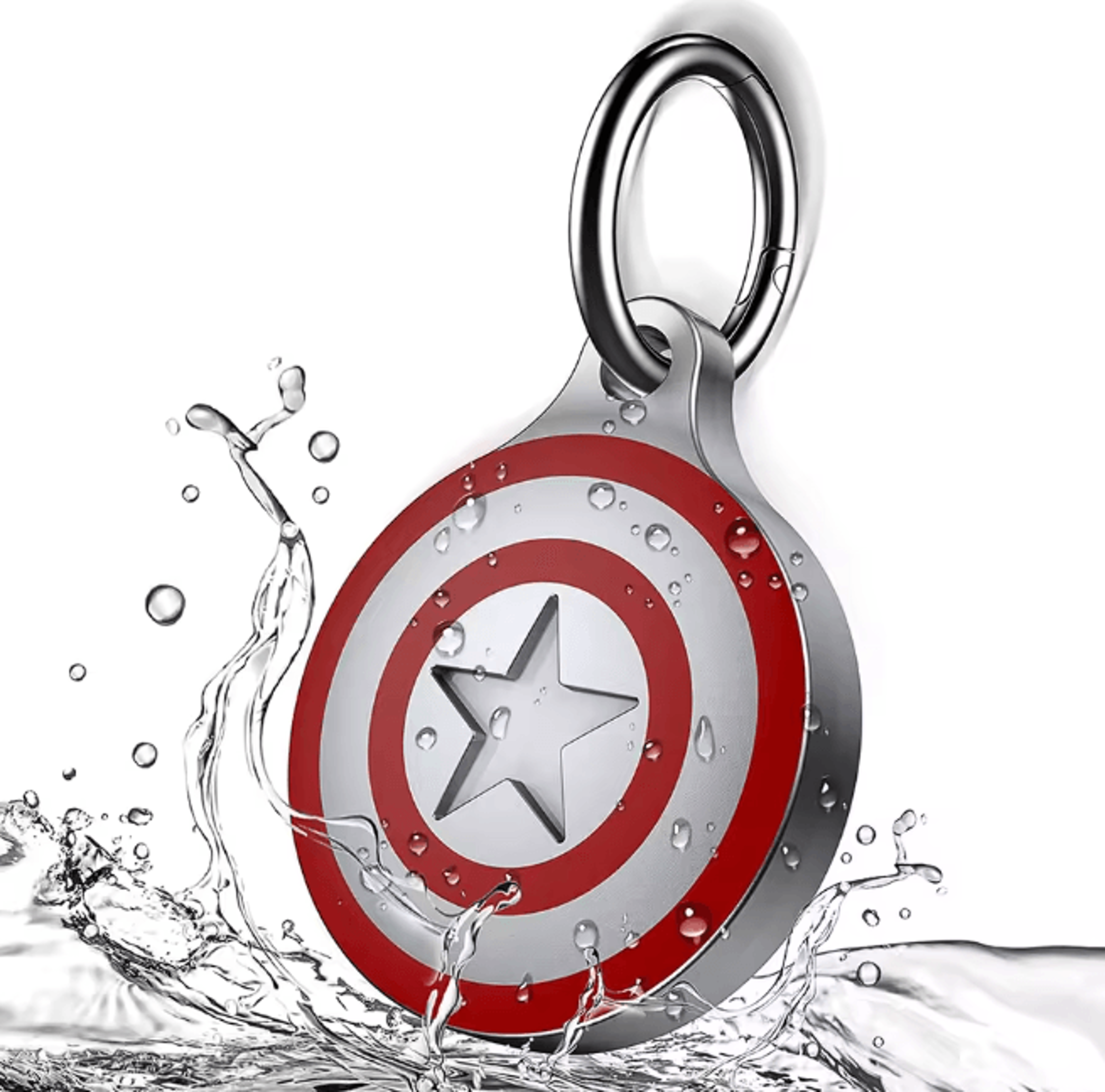 Waterproof AirTag Keychain Aluminum Case Secure Holder For Keys Pets And Luggage 4