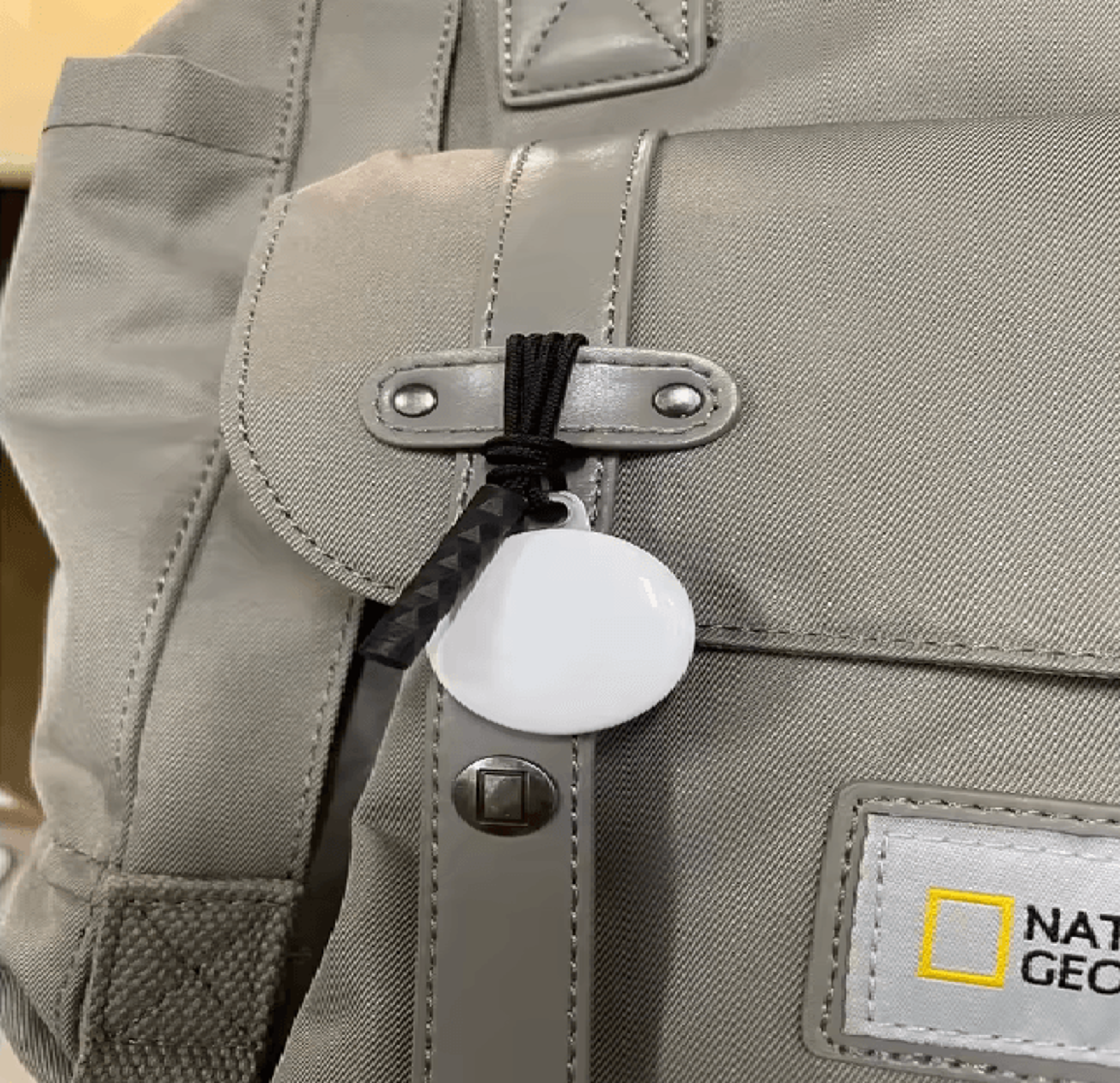 Slim Aluminum AirTag Holder With Lanyard Invisible Keychain Case 3