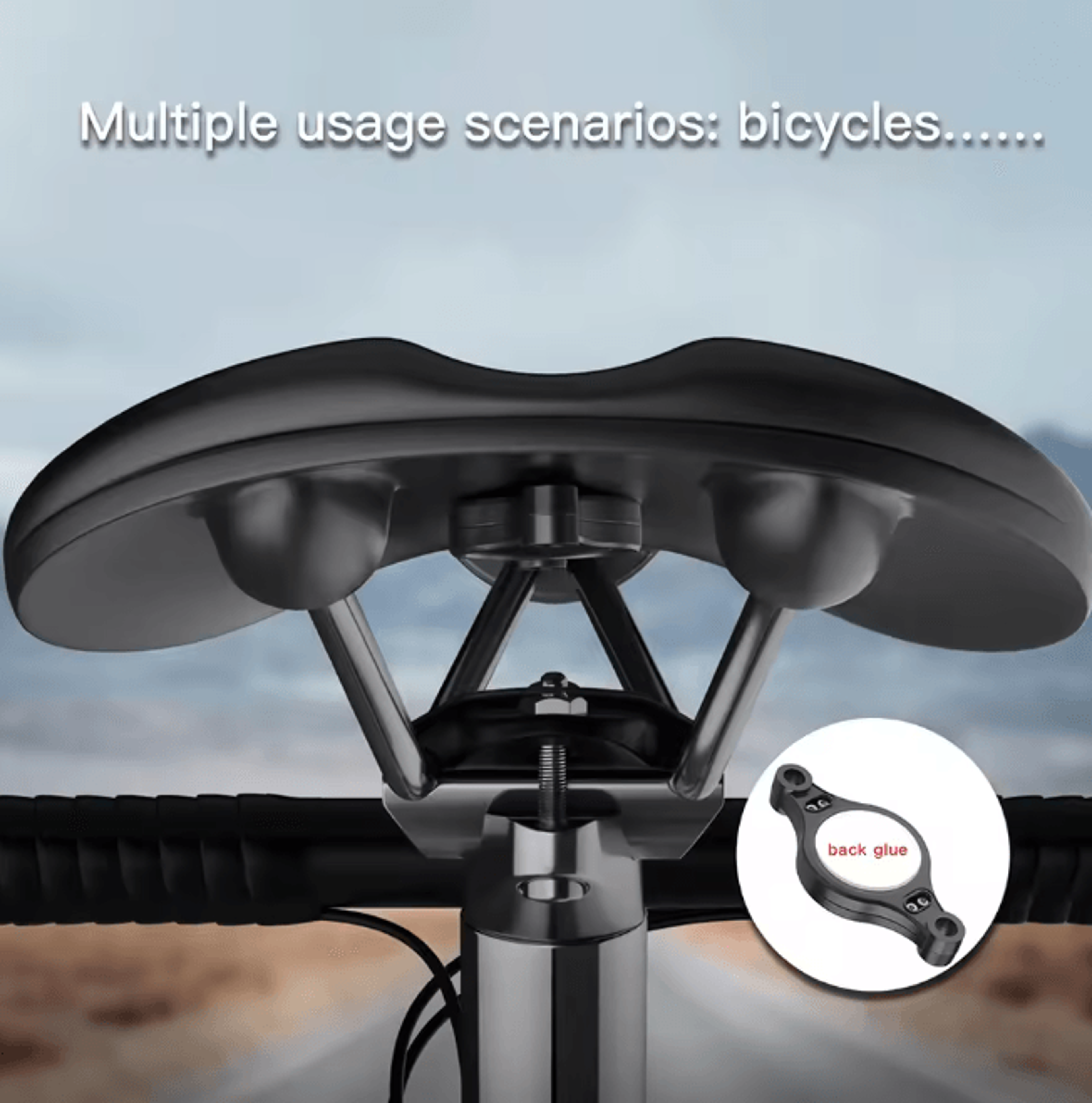 Hidden AirTag Bike Mount Waterproof Anti Theft Tracker Holder 1
