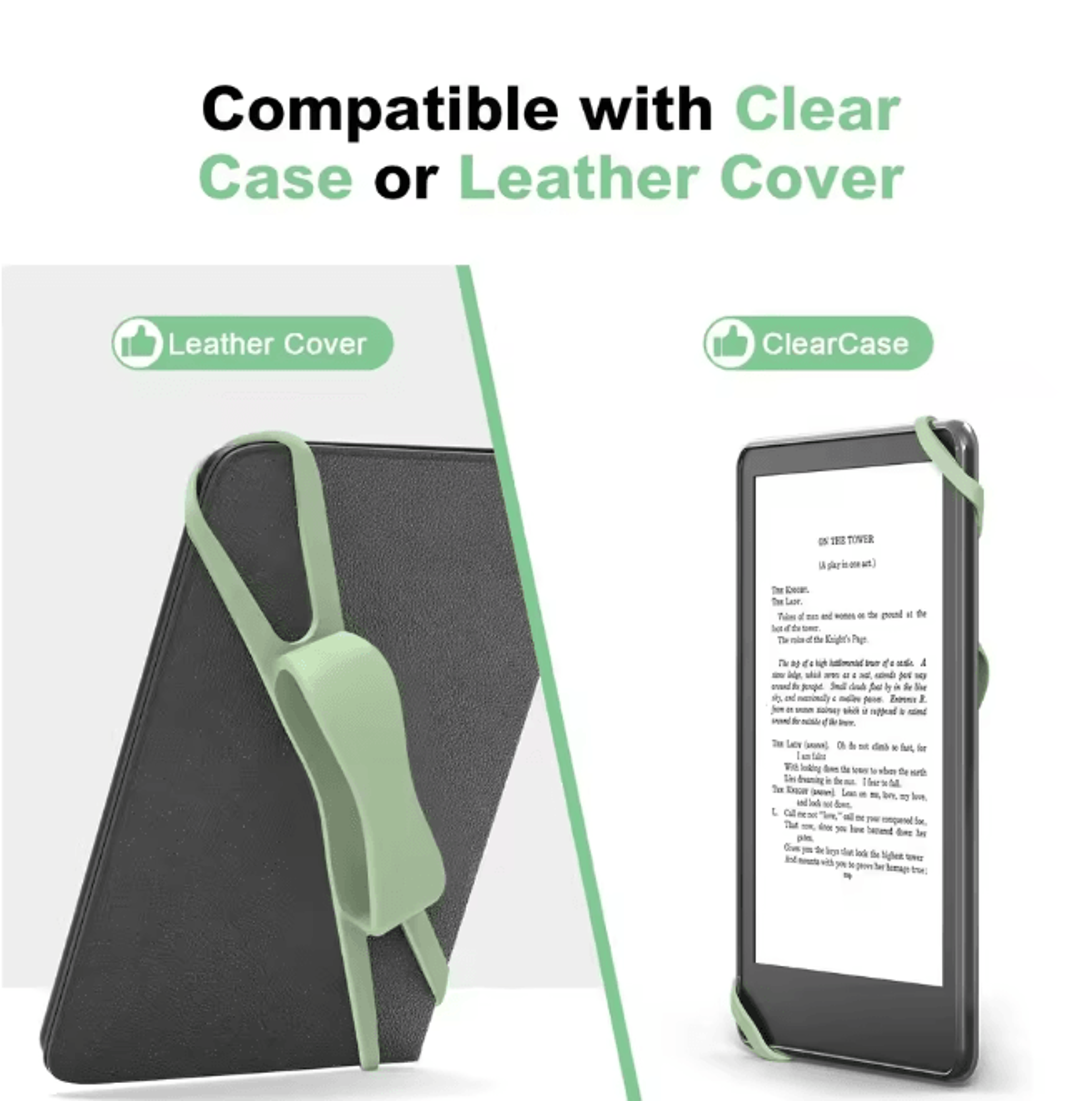 Secure Hand Strap For Kindle And Tablets Lightweight Grip Holder 2