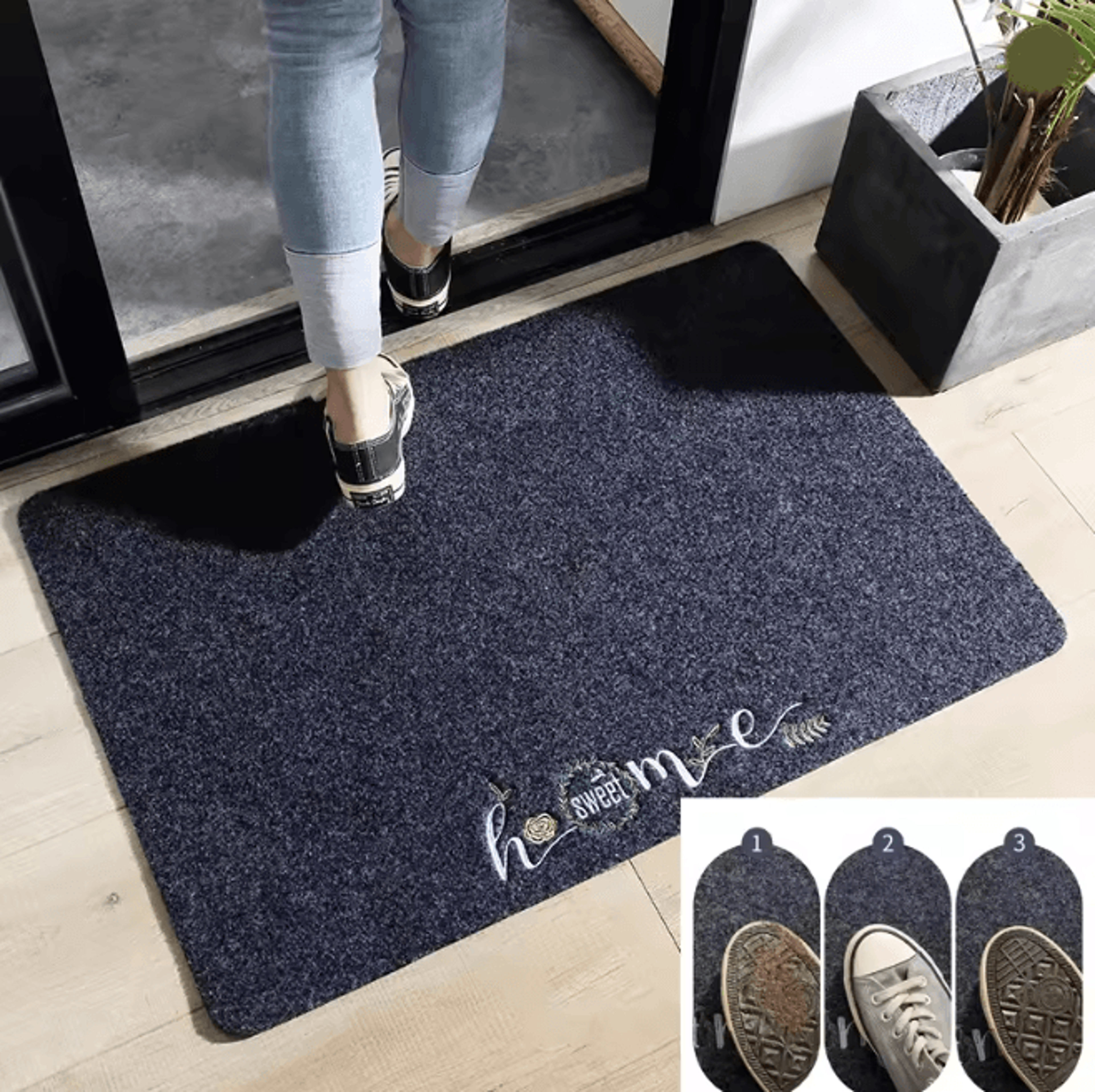 Anti Slip Absorbent Door Mat Soft Carpet Rug For Home 0