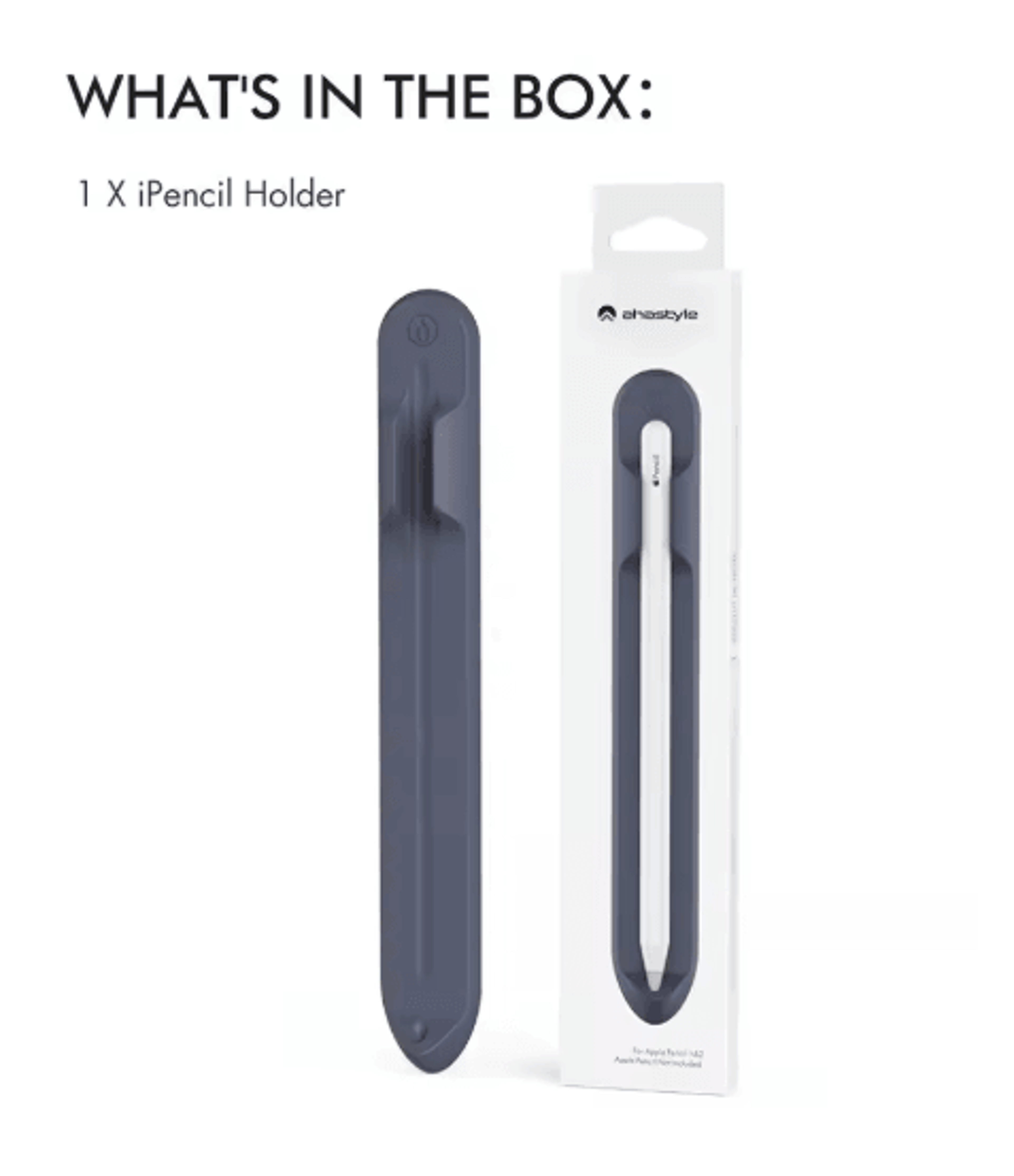 Silicone Pencil Holder Magnetic Stylus Storage For Apple Pencil 4