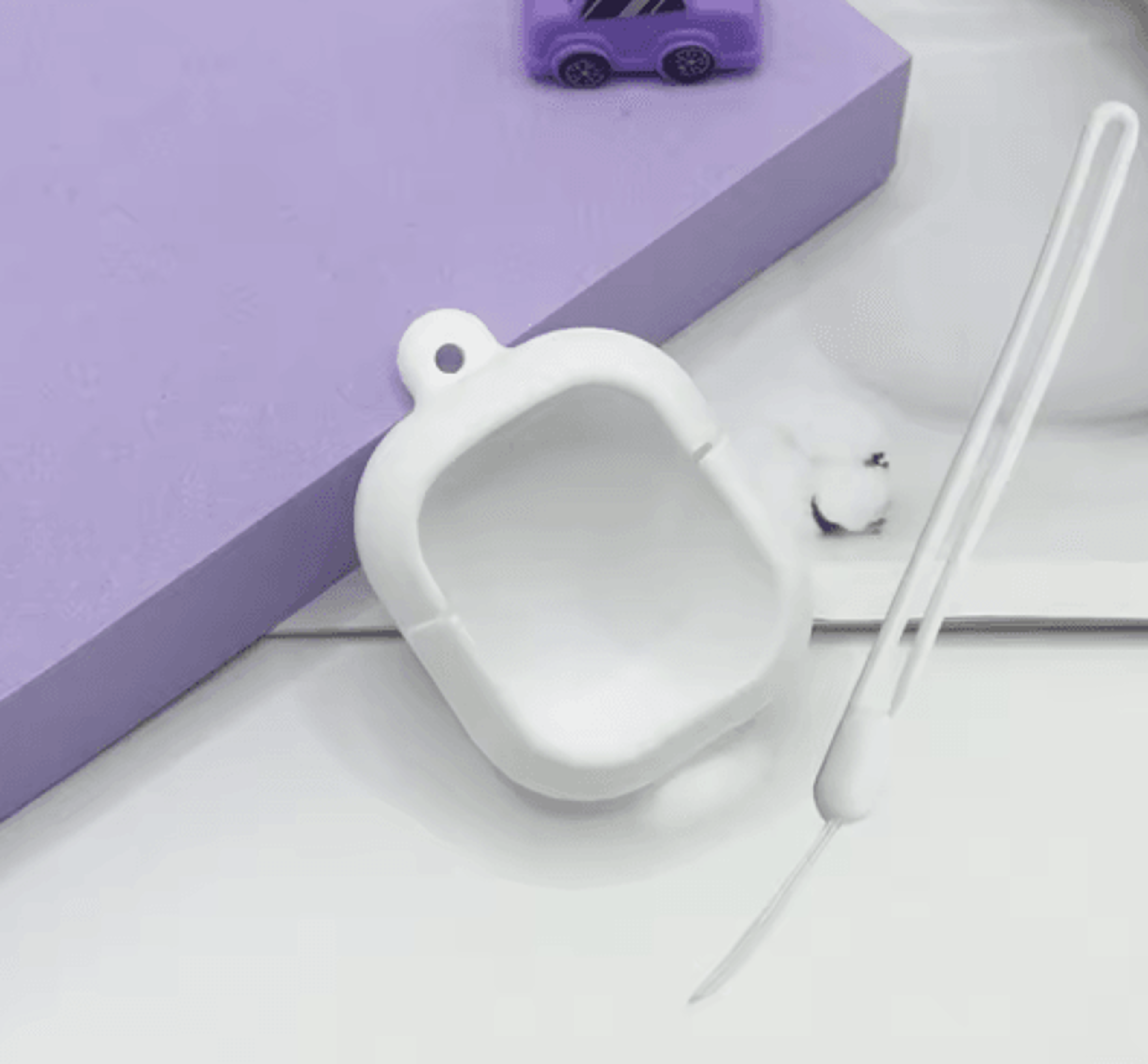 Silicone Earbuds Case With Lanyard Protective Cover For HQAi H4 4