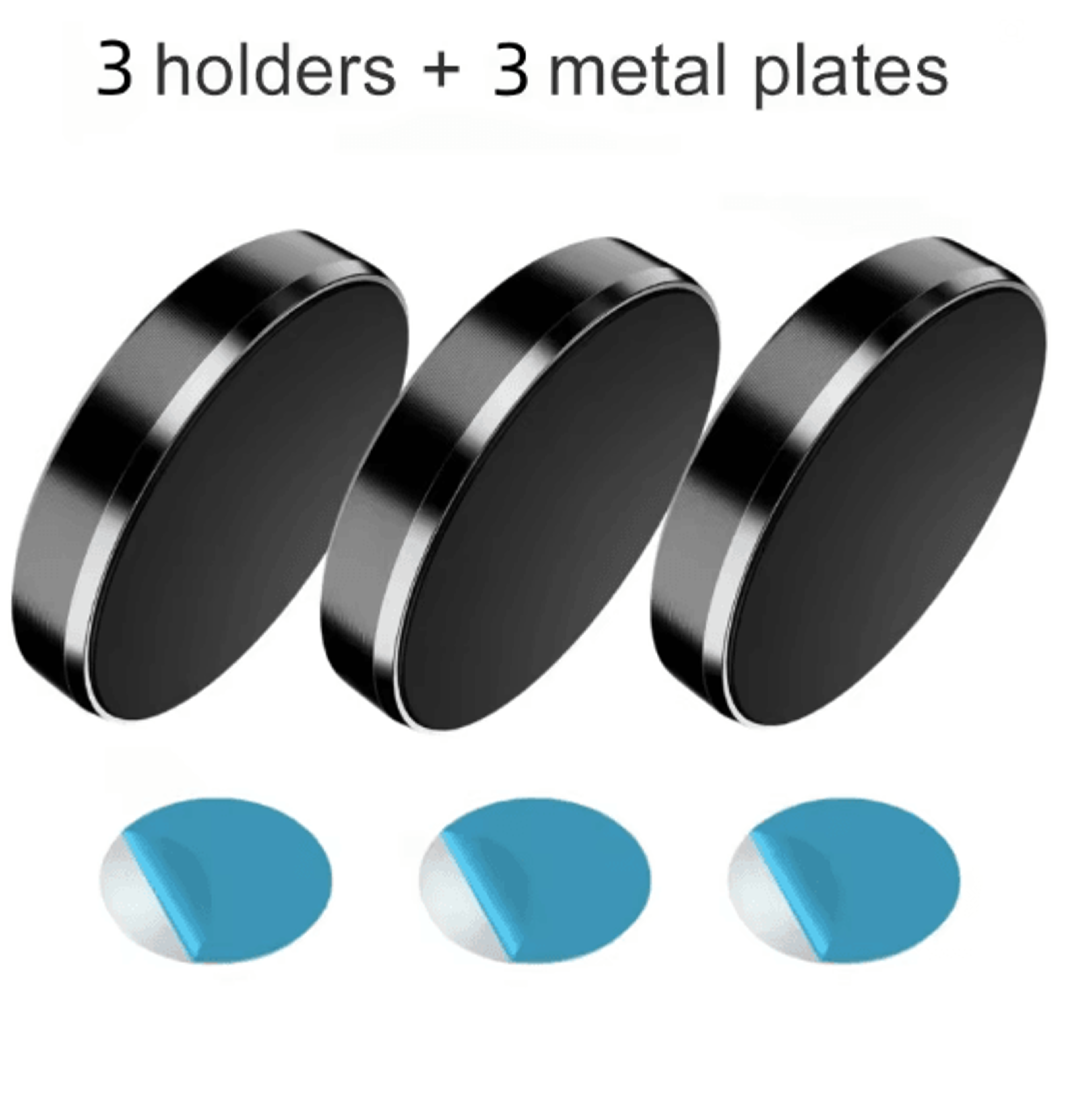 Magnetic Car Phone Holder Dashboard Mount For Smartphones 9