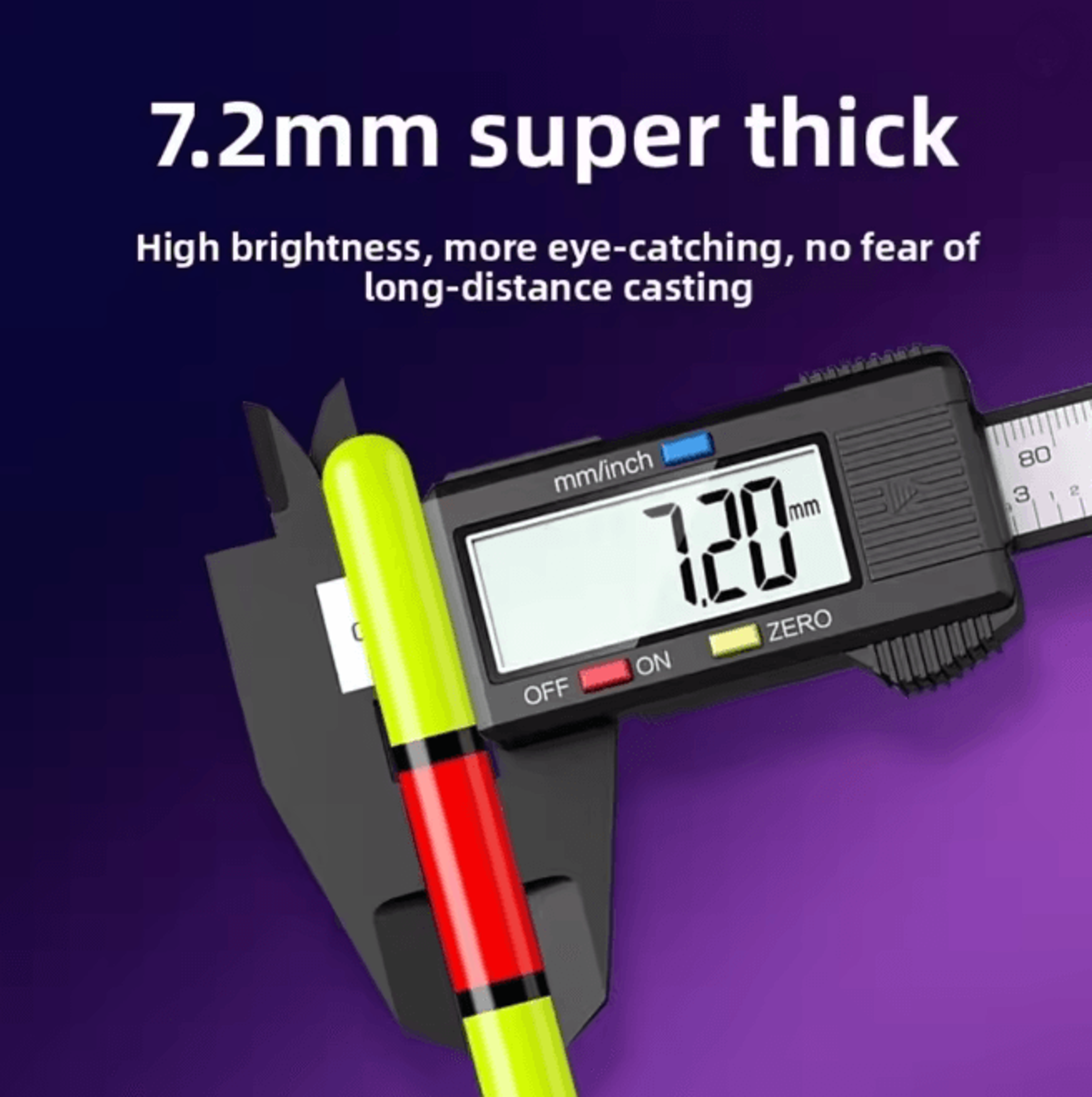 NightStrike LED Fishing Float Bite Indicator Color Changing Night Fishing Light 2