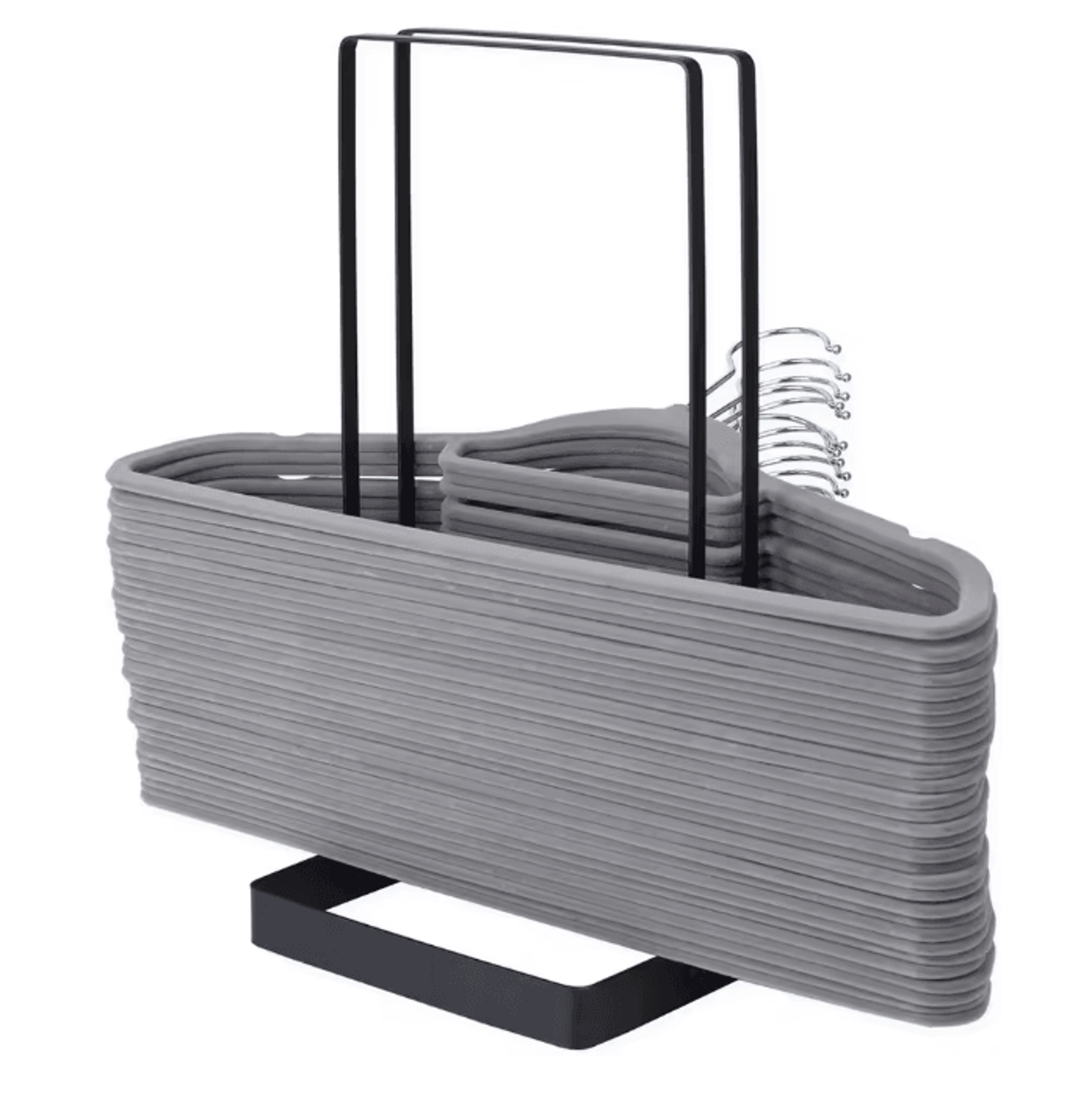 SpaceMax Hanger Stacker Rack Large Capacity Closet Organizer 0