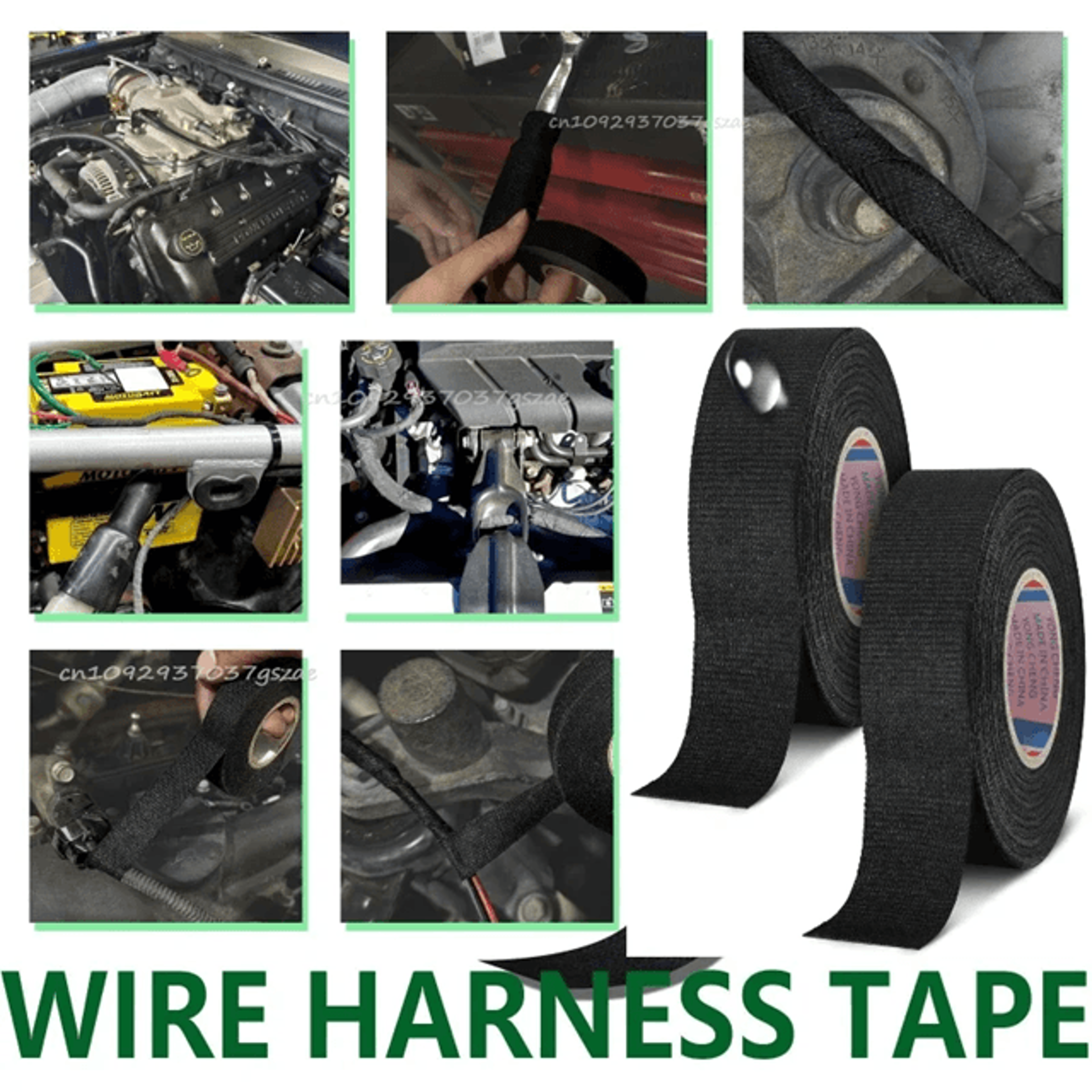 Automotive Cloth Insulating Tape Heat Resistant Waterproof Sealing Tape 1