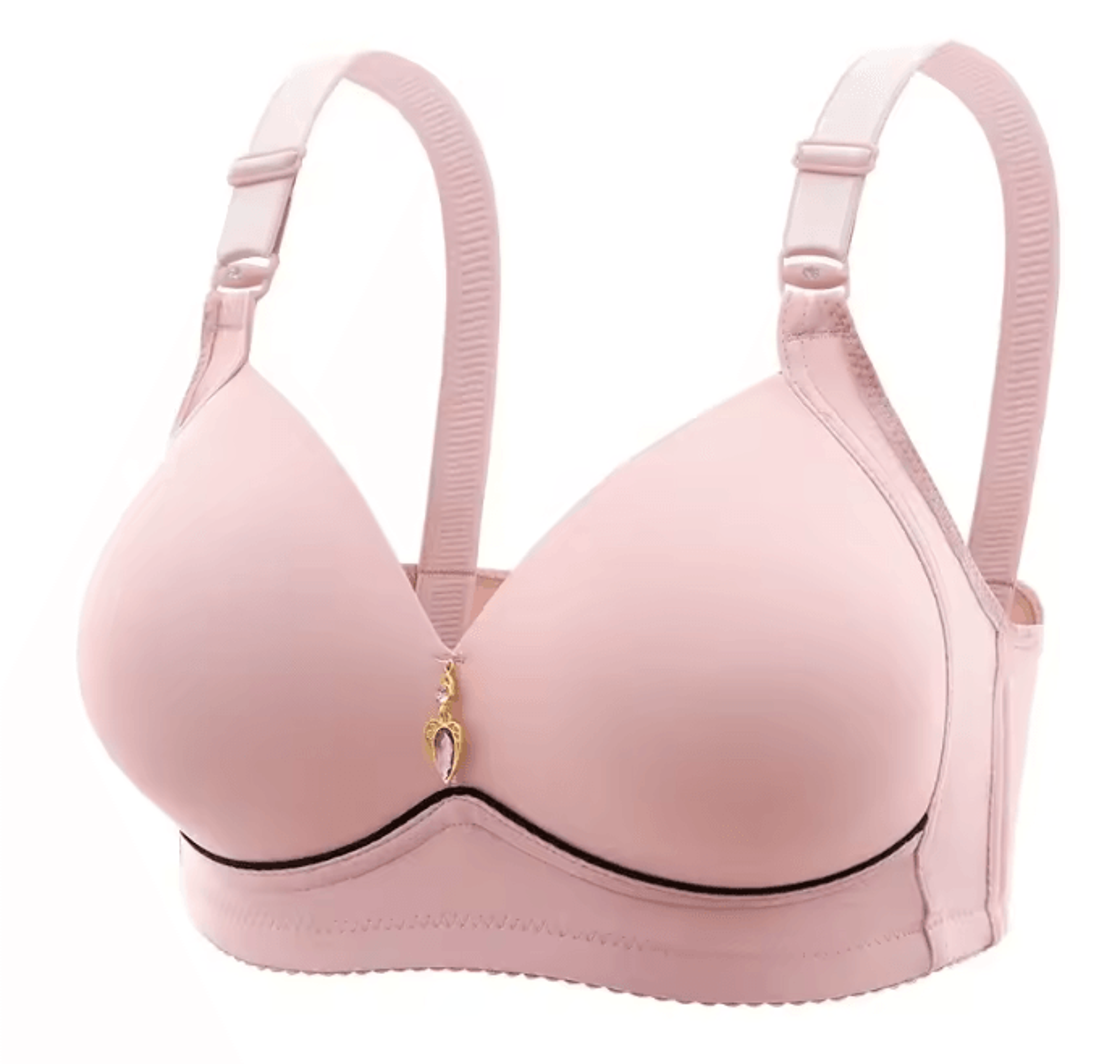 Wire Free Breathable Comfort Bra Soft Support Everyday Womens Underwear 7