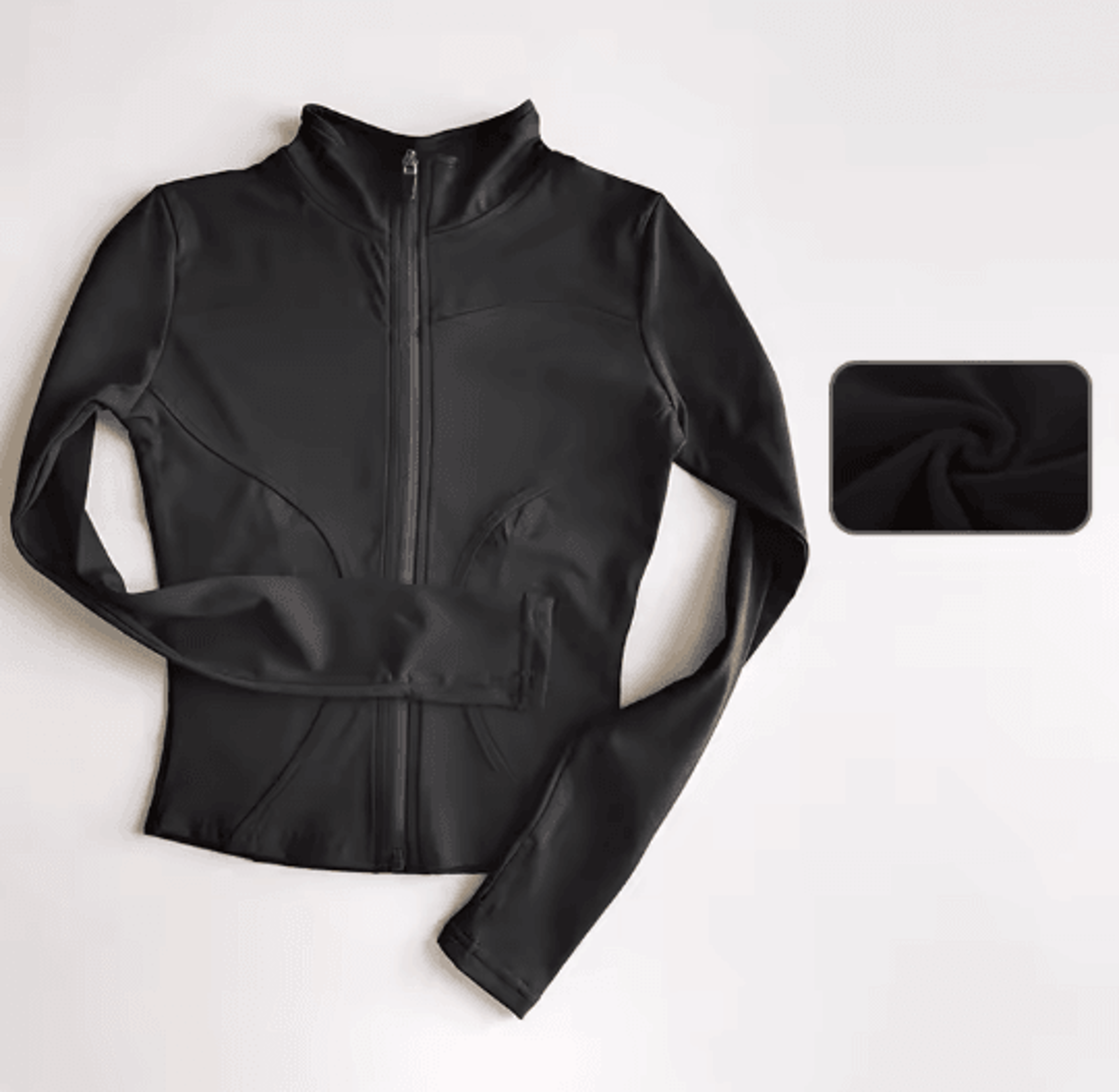 Womens Quick Dry Yoga Jacket Slim Fit Zip Up Fitness Top 17
