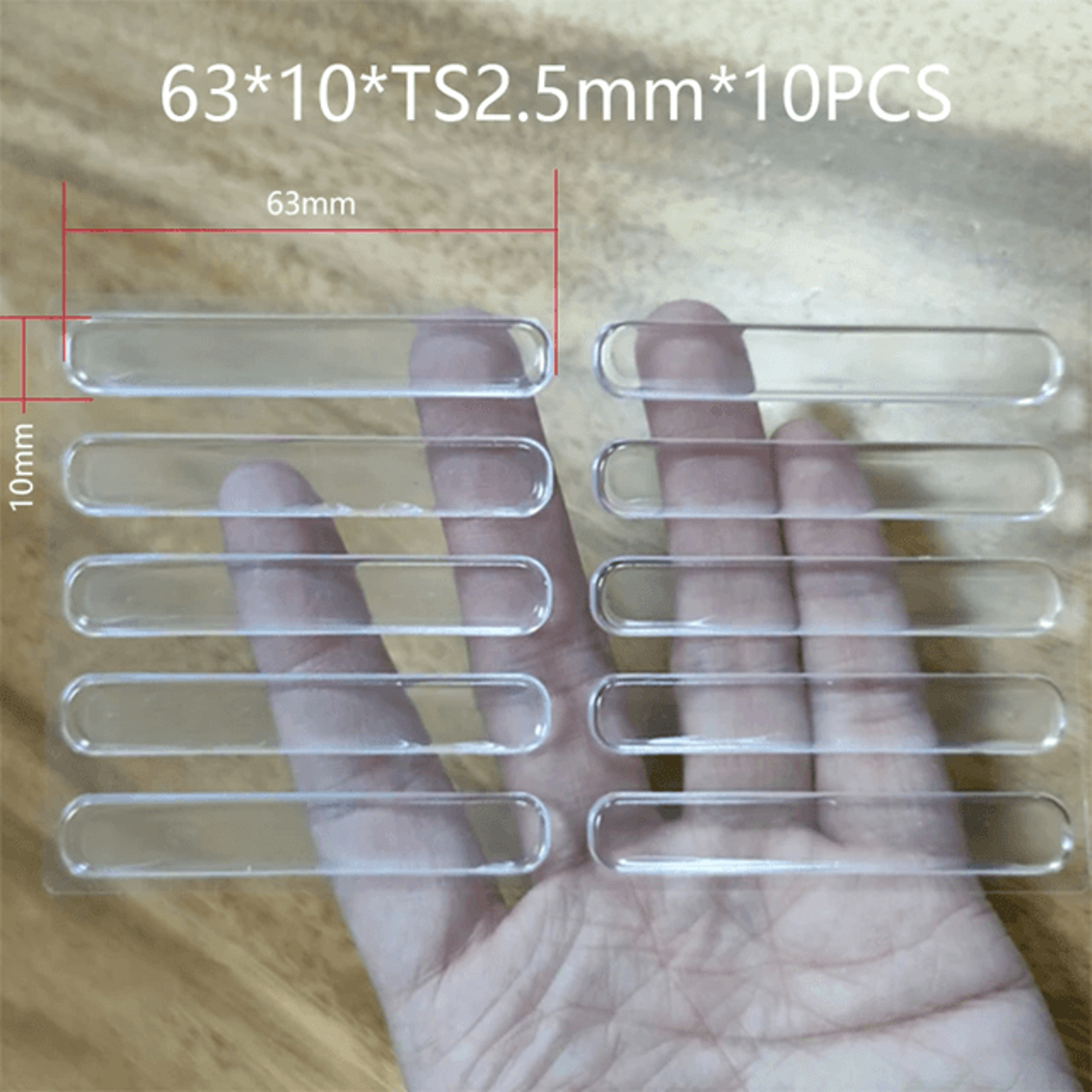 Clear Silicone Bumper Pads Self Adhesive Furniture And Wall Protectors 100 Pack 5