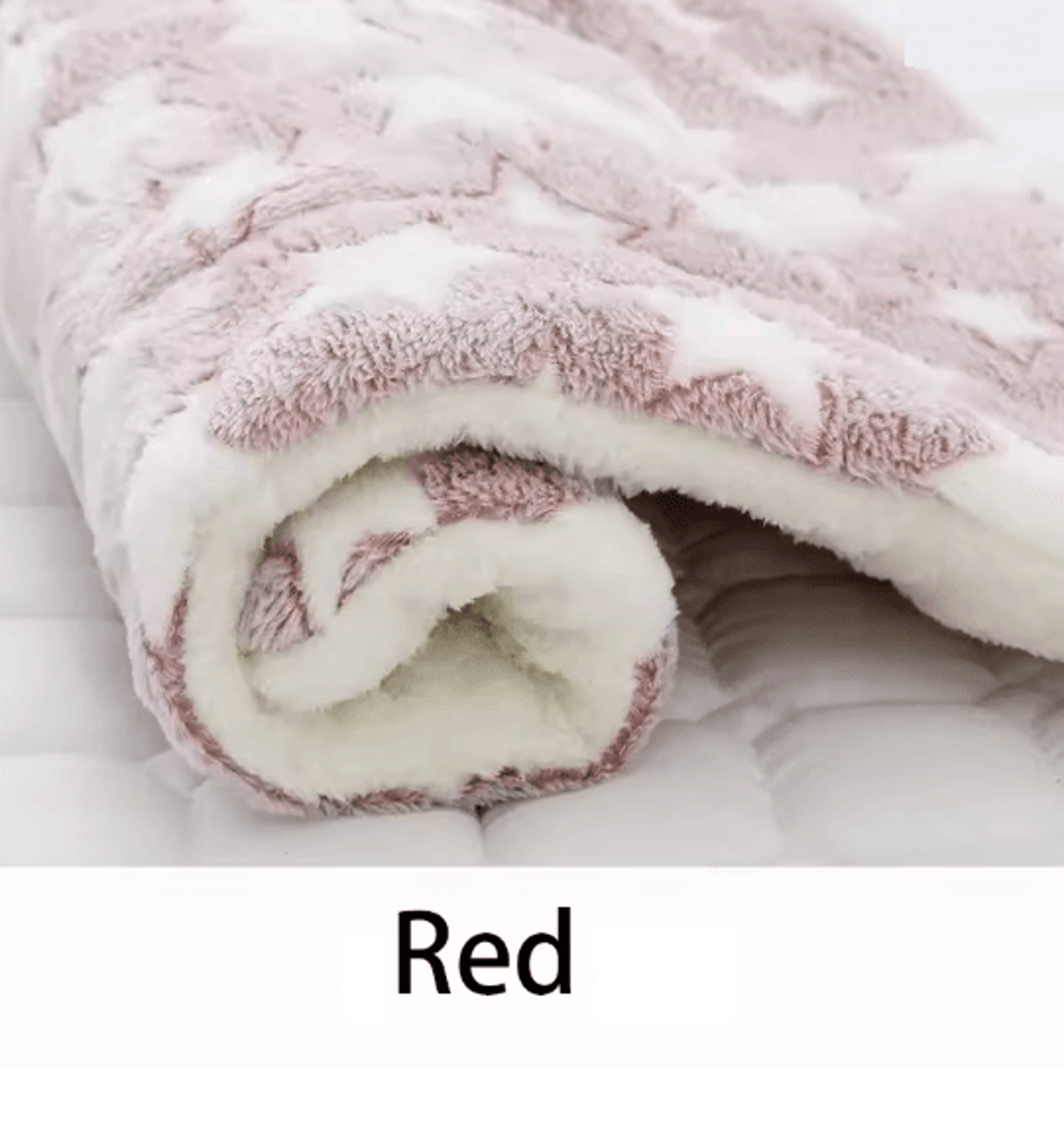 CozyPaws Flannel Pet Sleeping Mat Warm Dog Bed And Cat Cushion 7