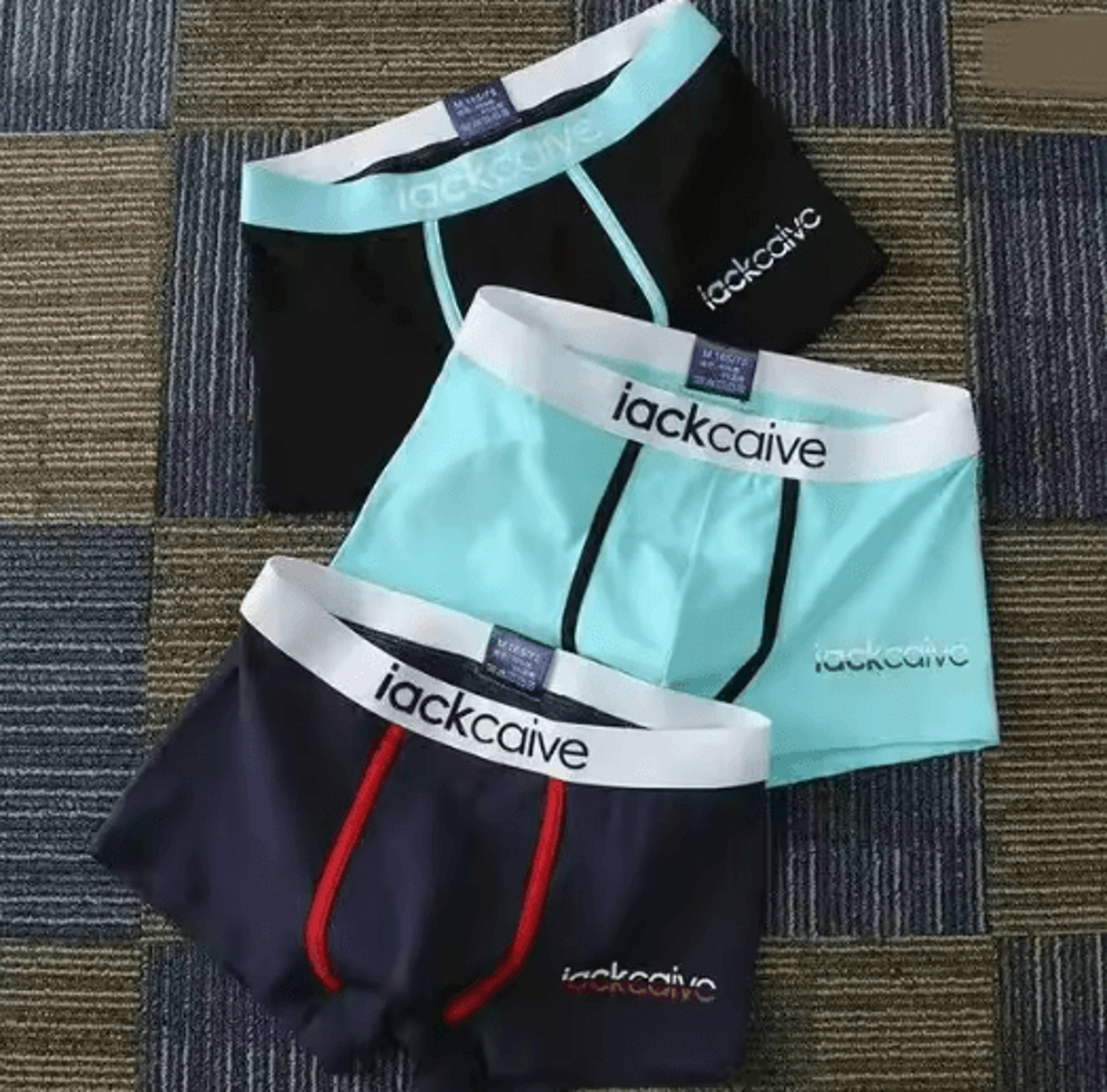 AirSoft Cotton Mens Boxer Shorts Breathable Printed Underwear Set 6