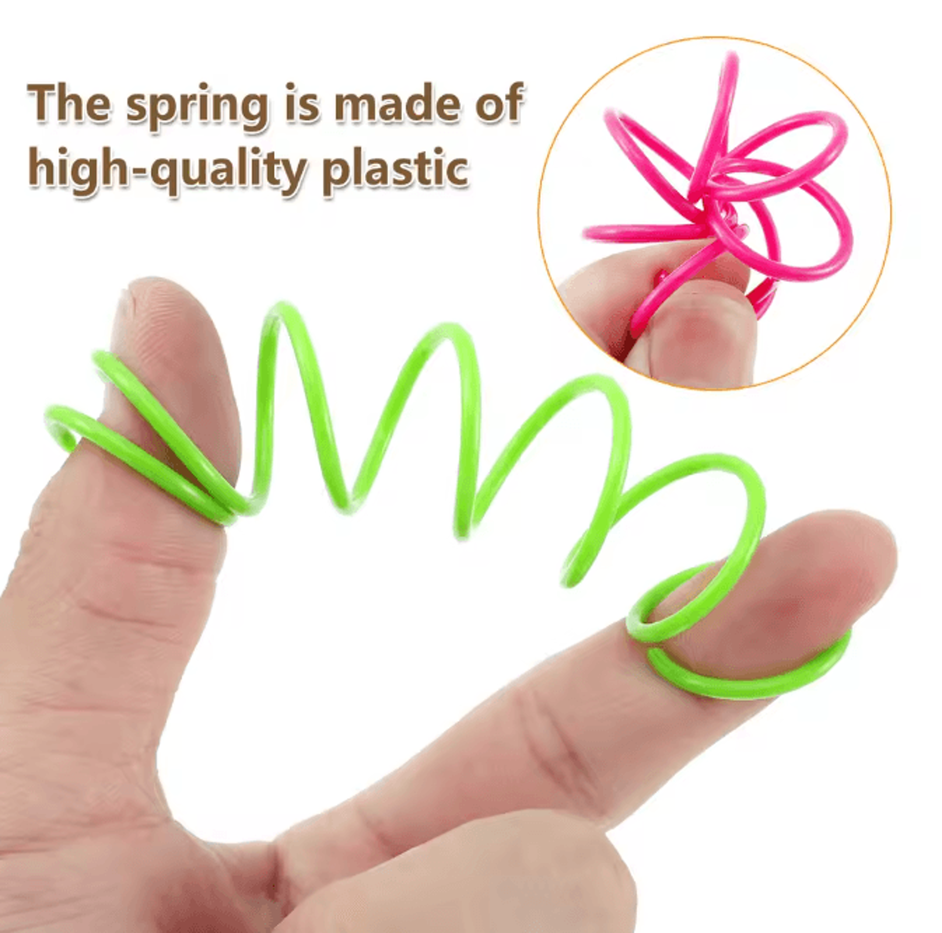 Colorful Cat Spring Toys Interactive Coil Play Set 16 Pieces 1