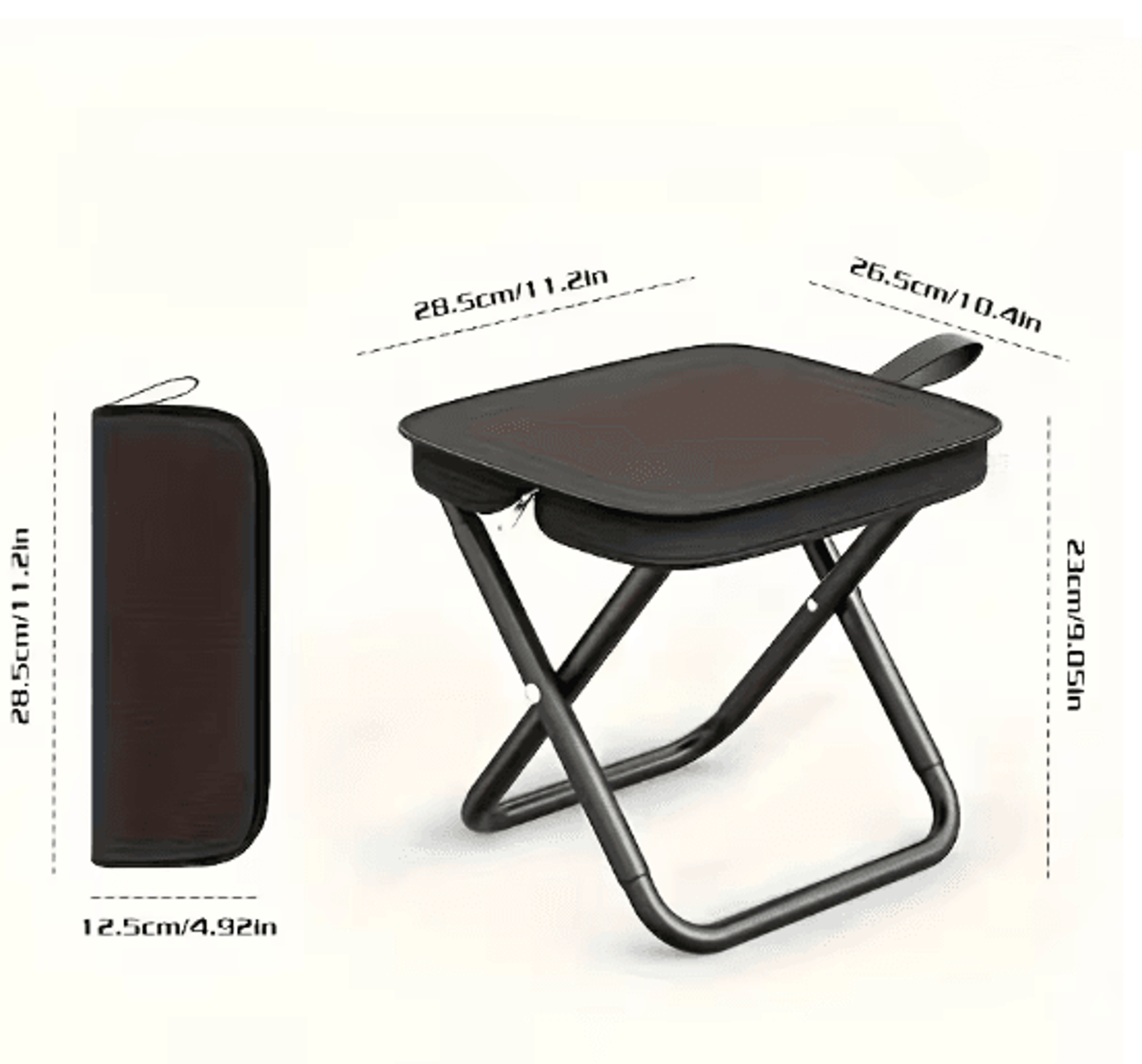 Portable Folding Camping Chair Lightweight Outdoor Travel Fishing Stool 4