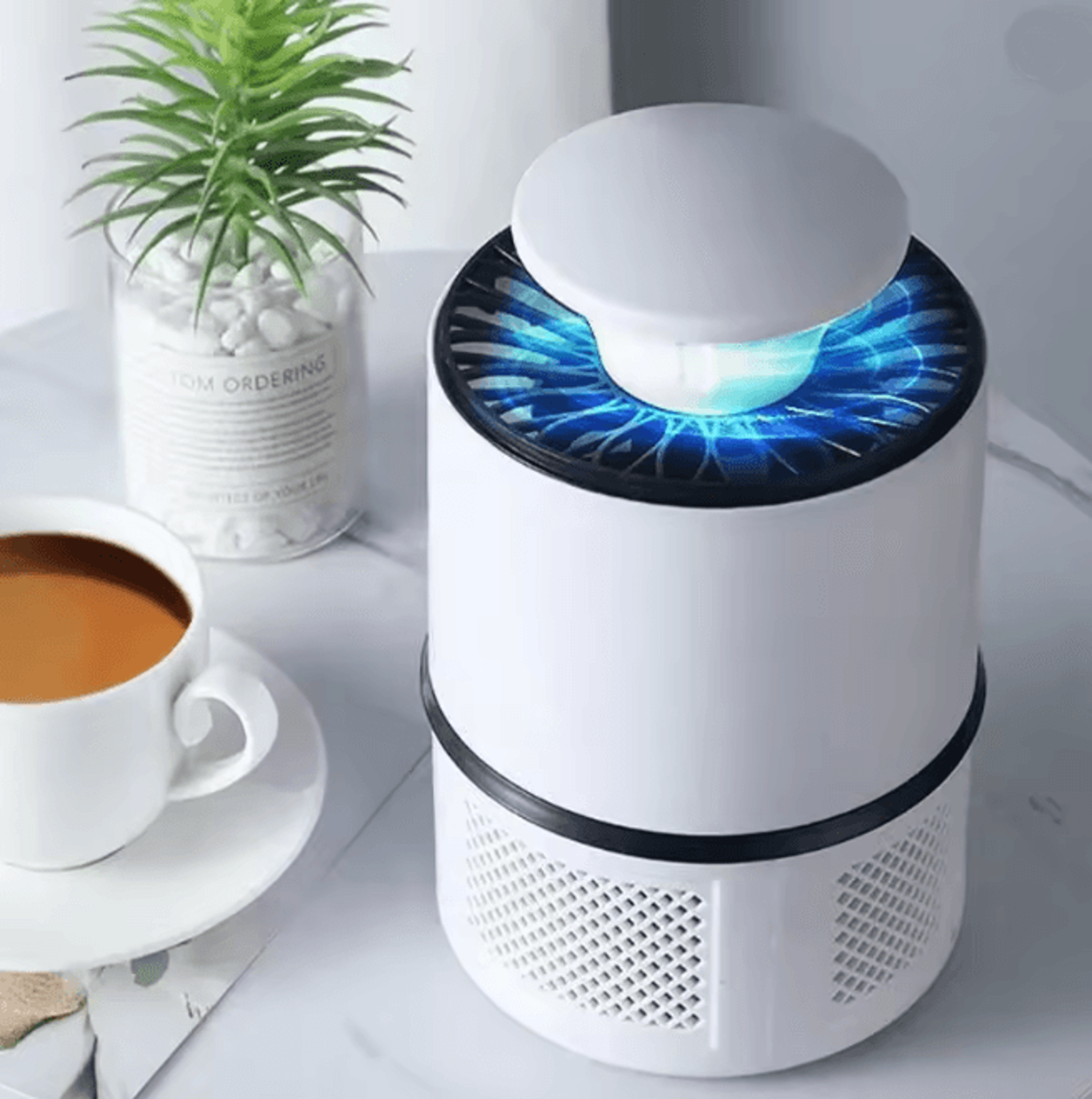 Portable Electric Mosquito Fly Trap USB Silent Bug Killer Lamp 0