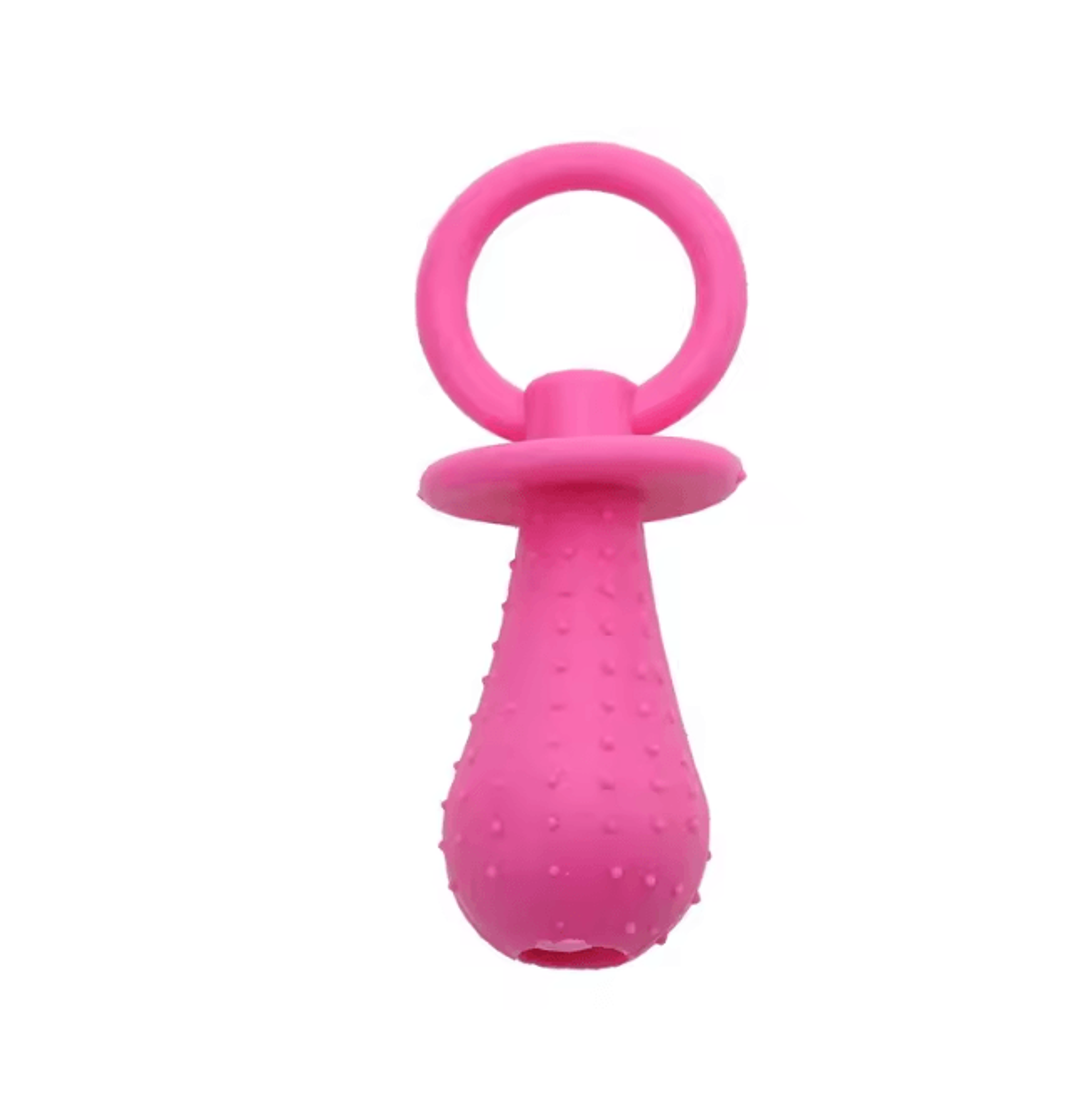 Rubber Pacifier Dog Chew Toy Interactive Teeth Cleaning Soother 5