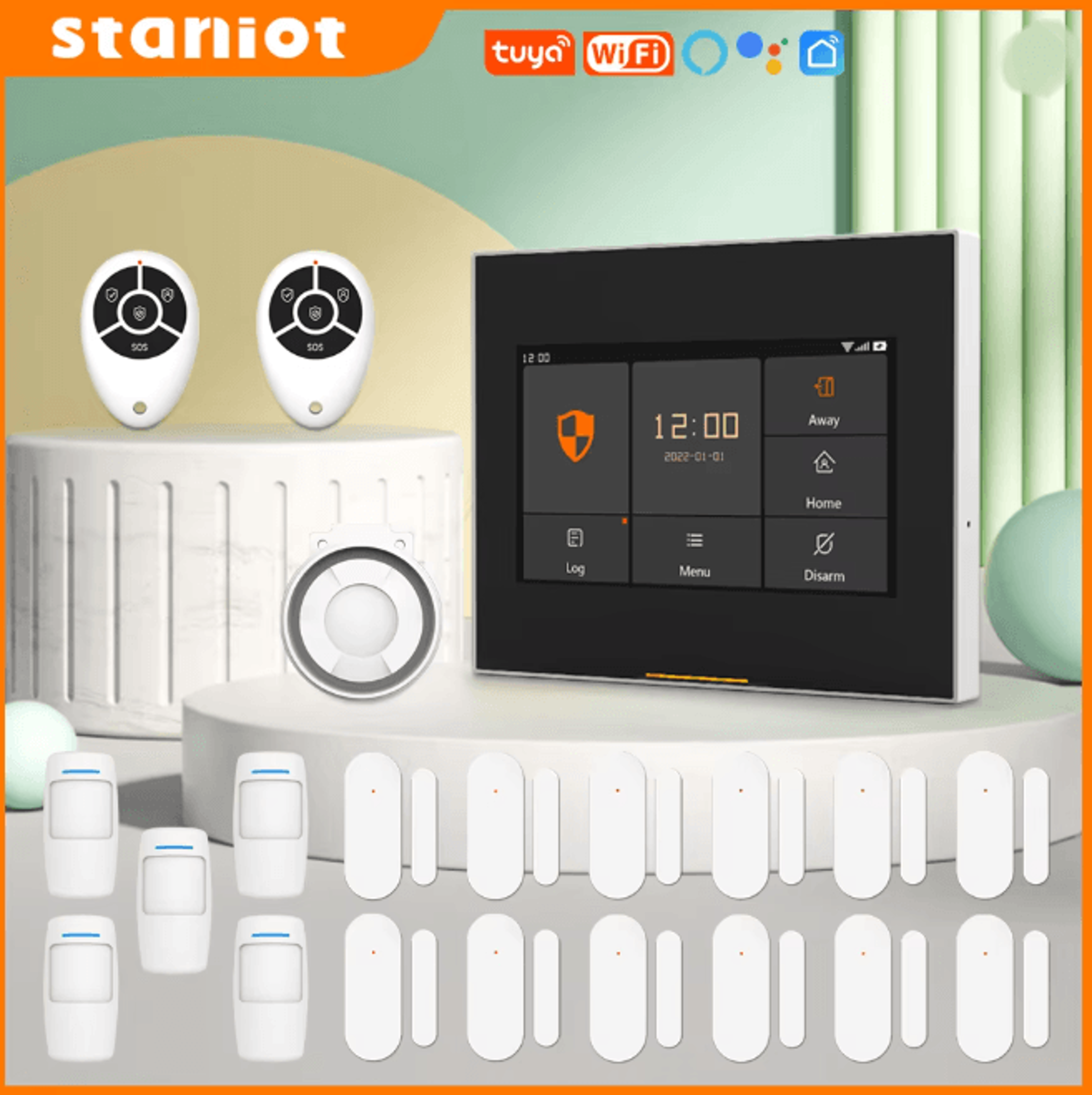 Staniot Smart Home Security Alarm System Wireless WIFI With App Control 0