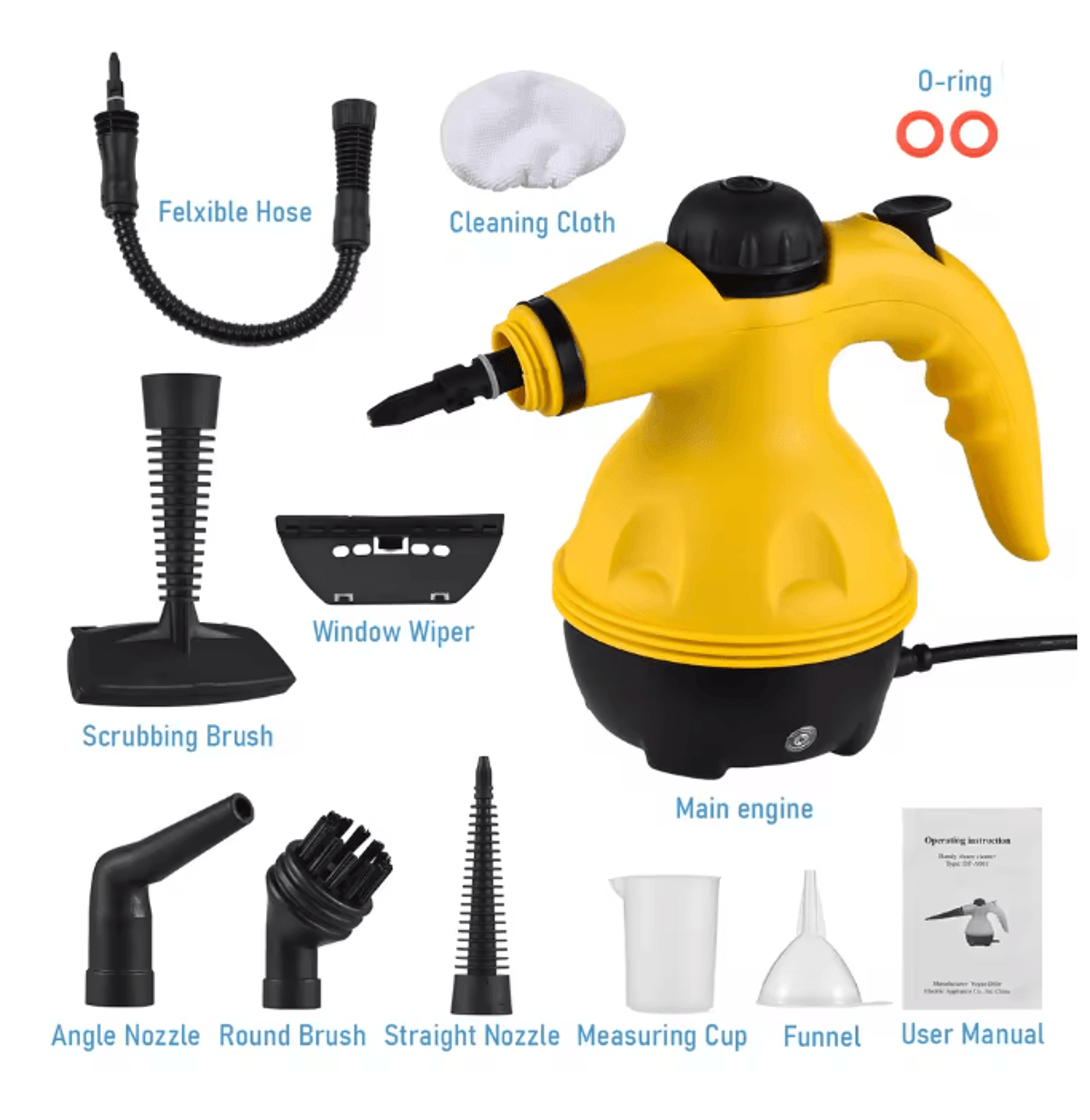 Handheld High Temperature Steam Cleaner Portable Home Deep Cleaning Tool 4