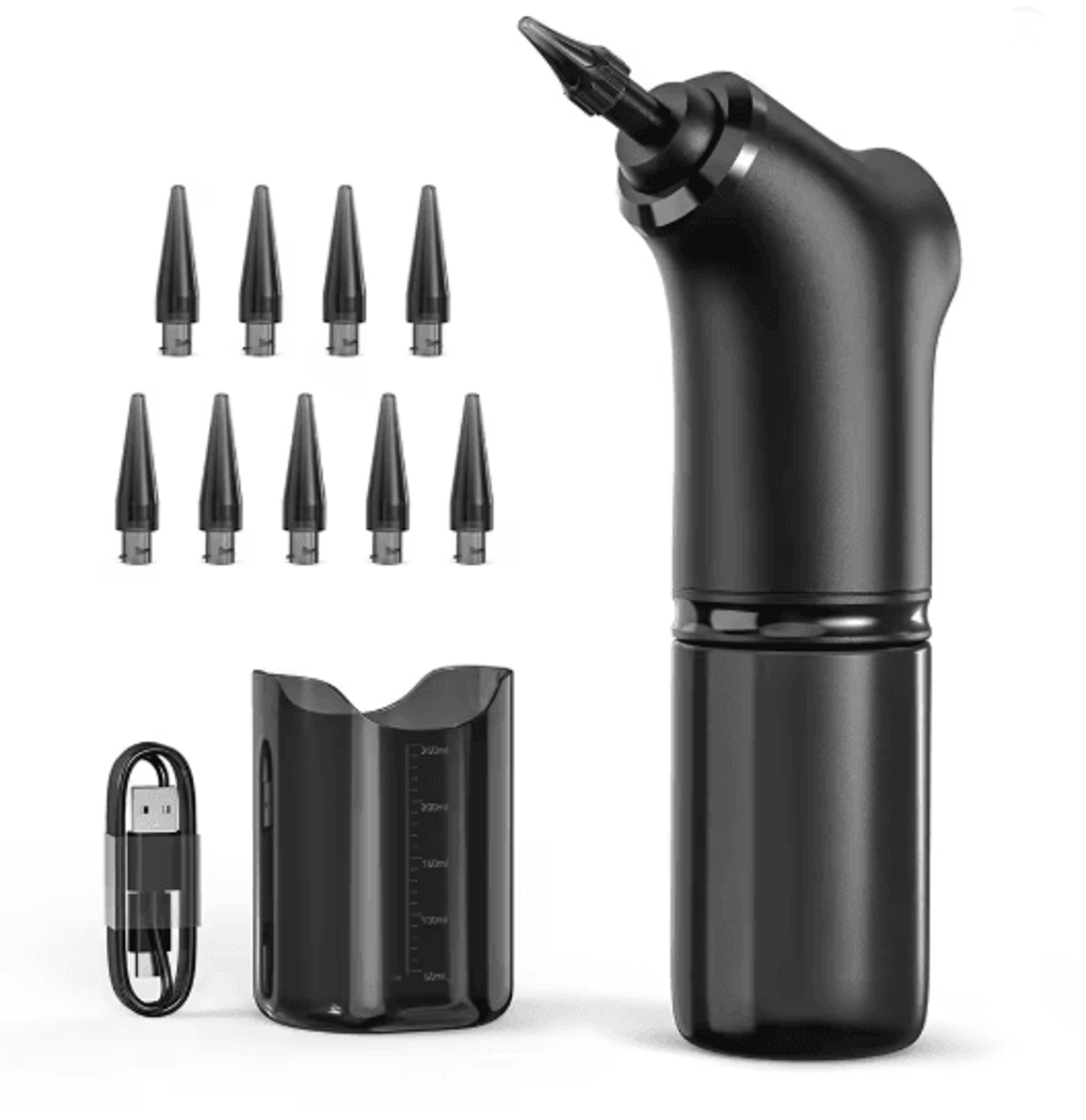PureFlow Electric Ear Cleaner With Water Irrigation And Pressure Control 3