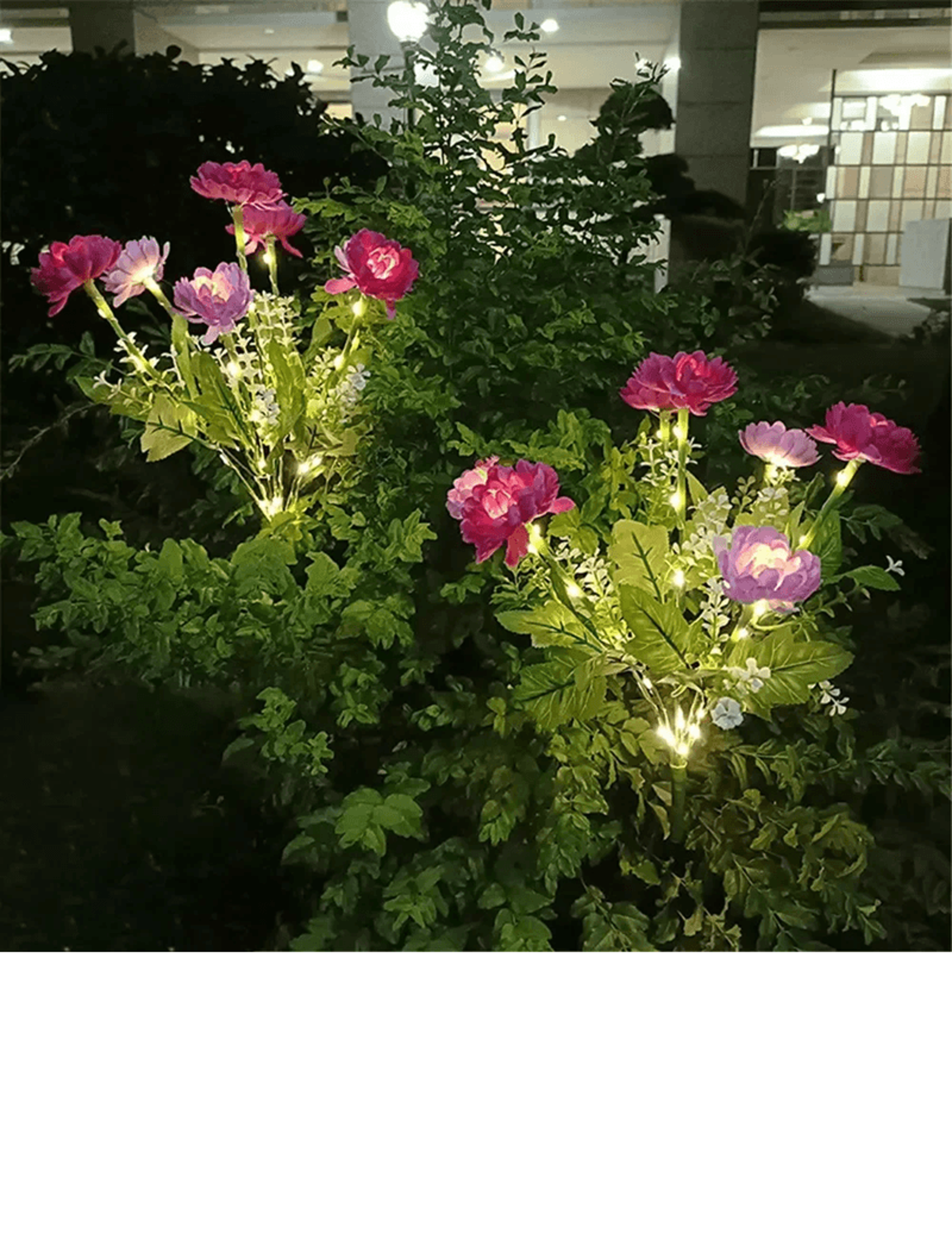 SnowLotus Solar Garden Lights For Outdoor Lawn And Patio Decor 5