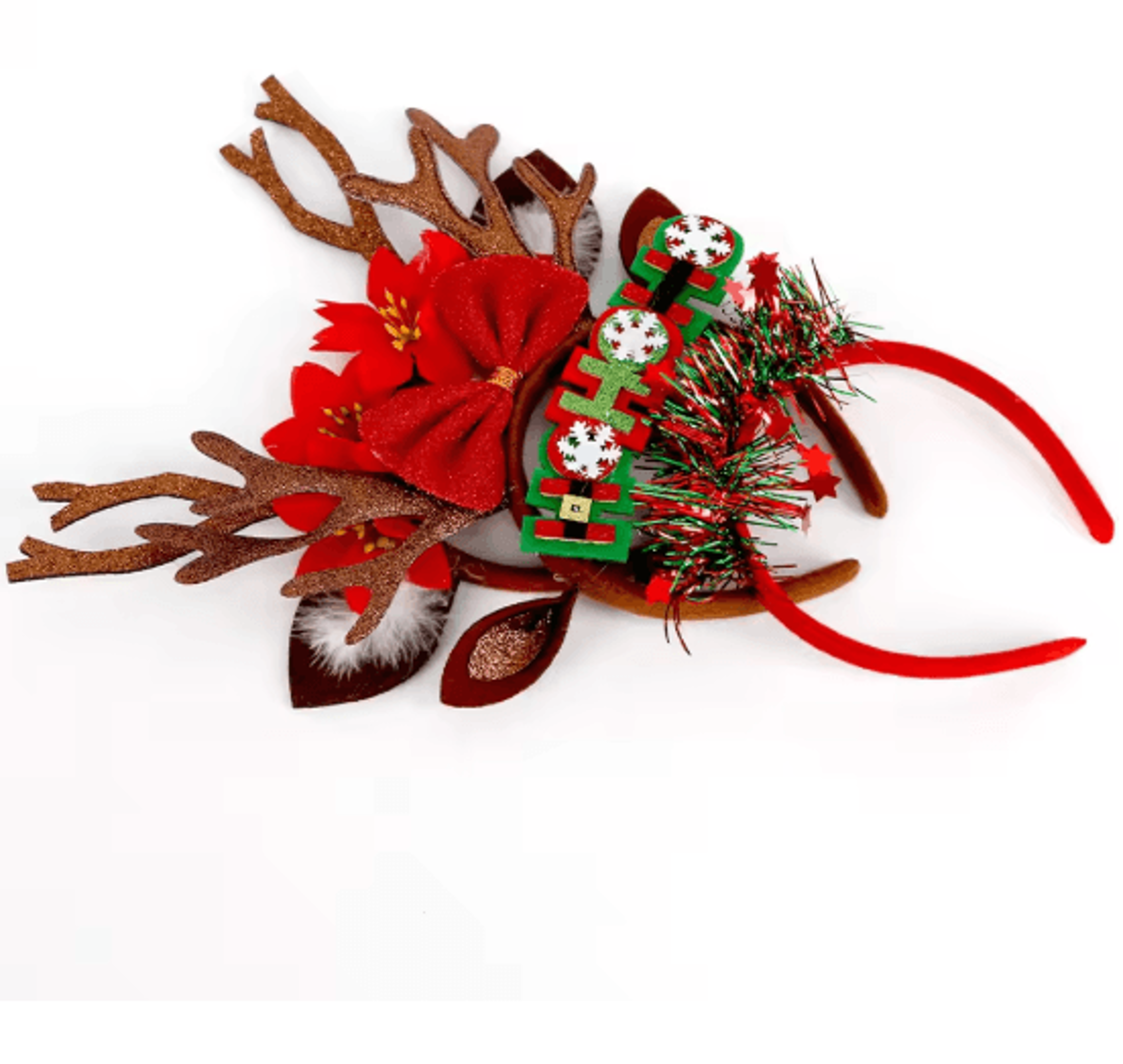 Christmas Antler Headband Cute Reindeer Hair Accessorie 2