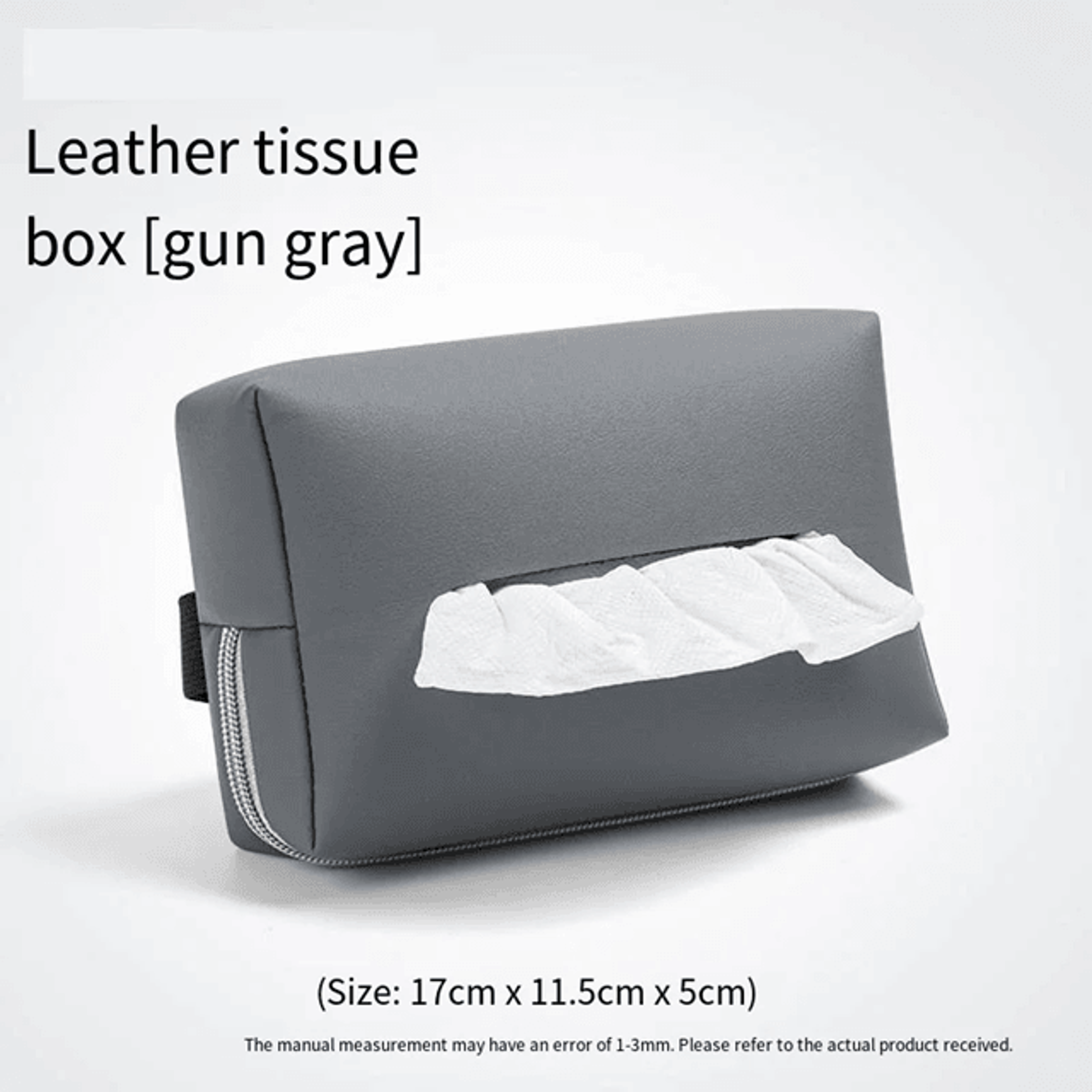 Minimalist Car Tissue Box Organizer For Armrest And Rear Seat 3